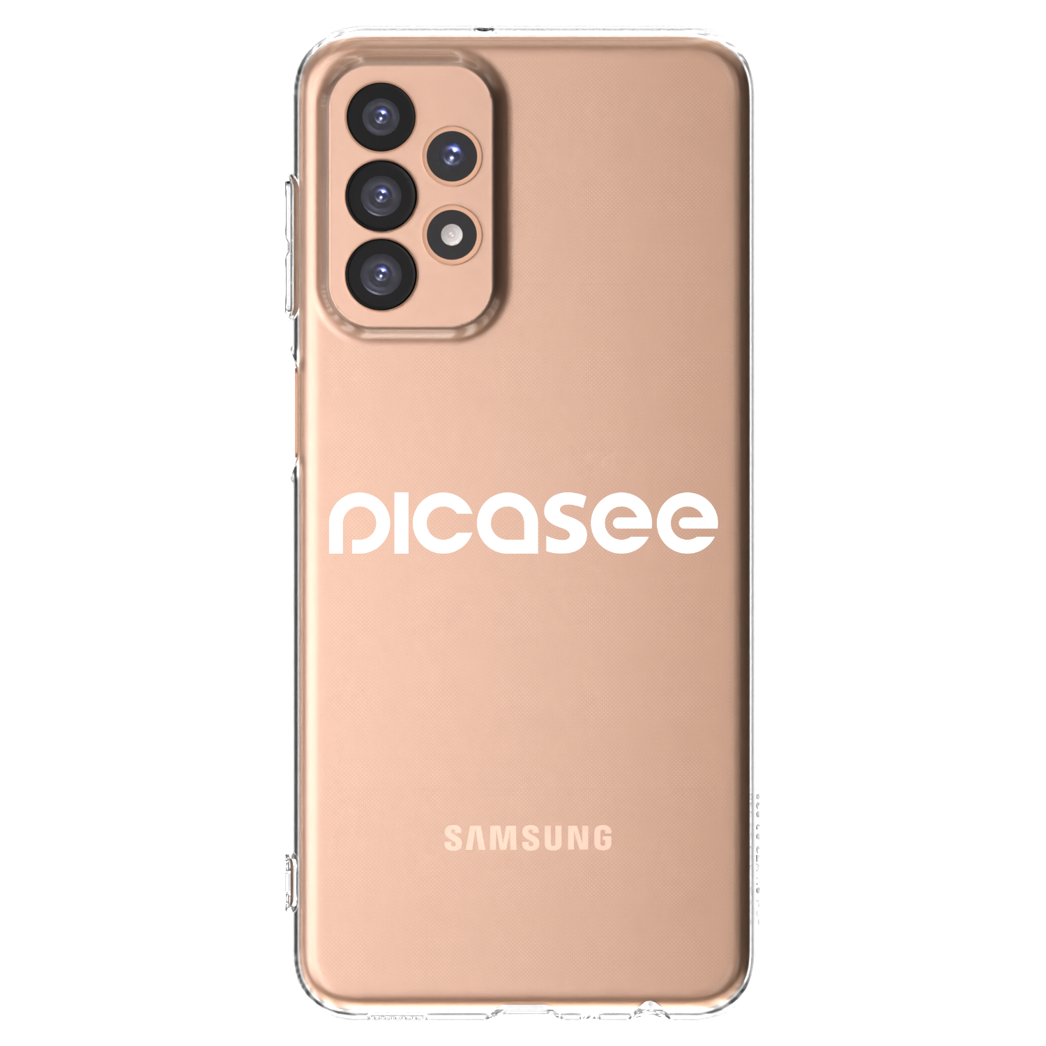 Picasee husă transparentă din silicon pentru Samsung Galaxy A23 A236B 5G - Picasee - new logo - white