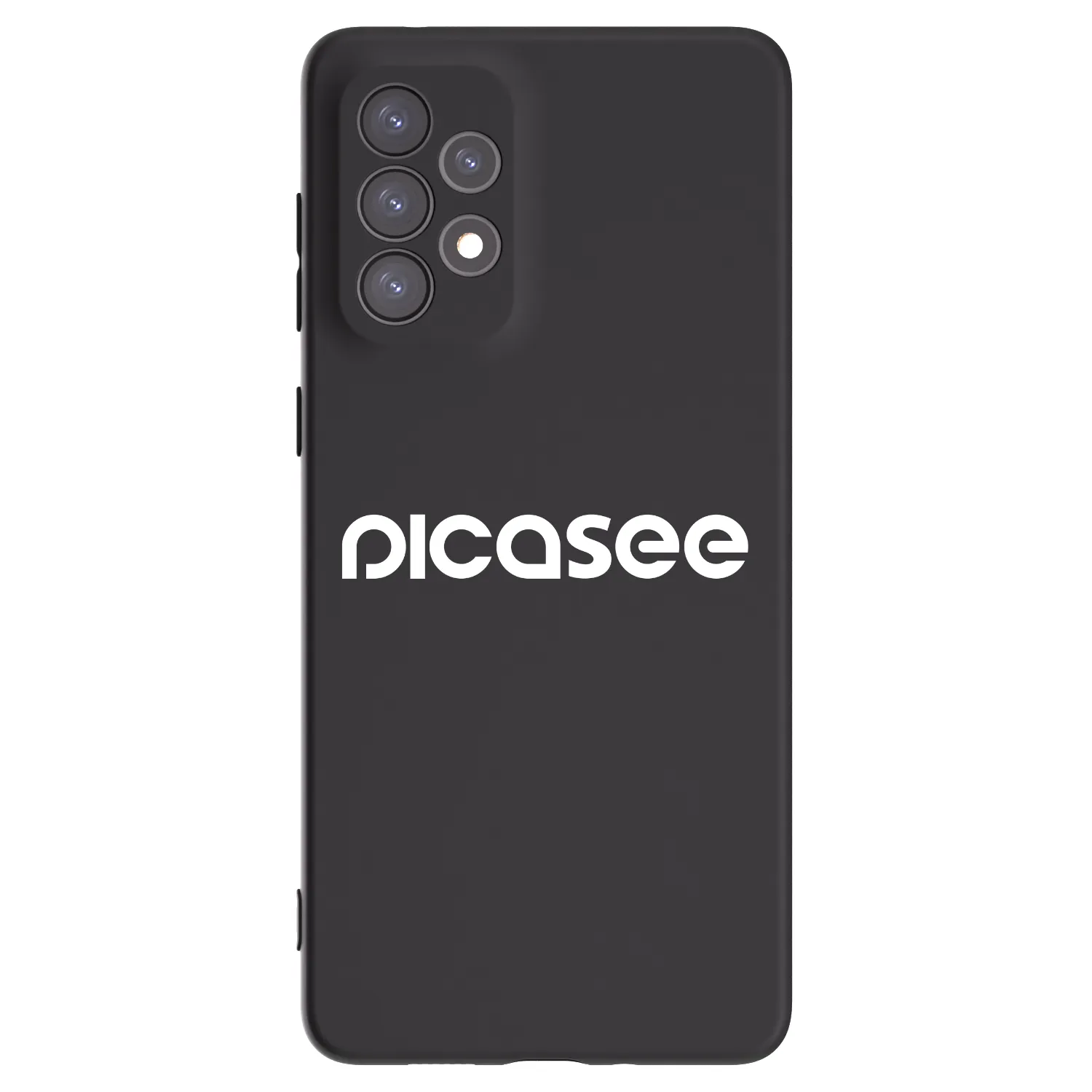 Picasee husă neagră din silicon pentru Samsung Galaxy A73 5G - Picasee - new logo - white