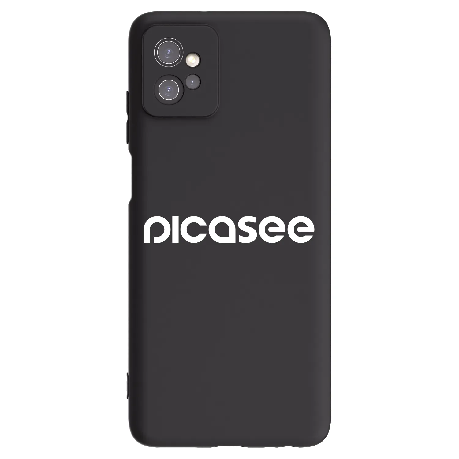 Picasee husă neagră din silicon pentru Motorola Moto G32 - Picasee - new logo - white