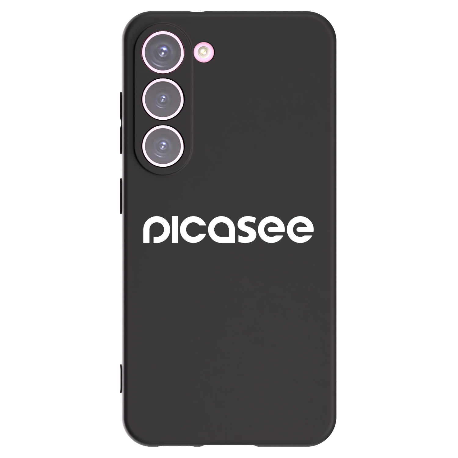 Picasee husă neagră din silicon pentru Samsung Galaxy S23 5G - Picasee - new logo - white