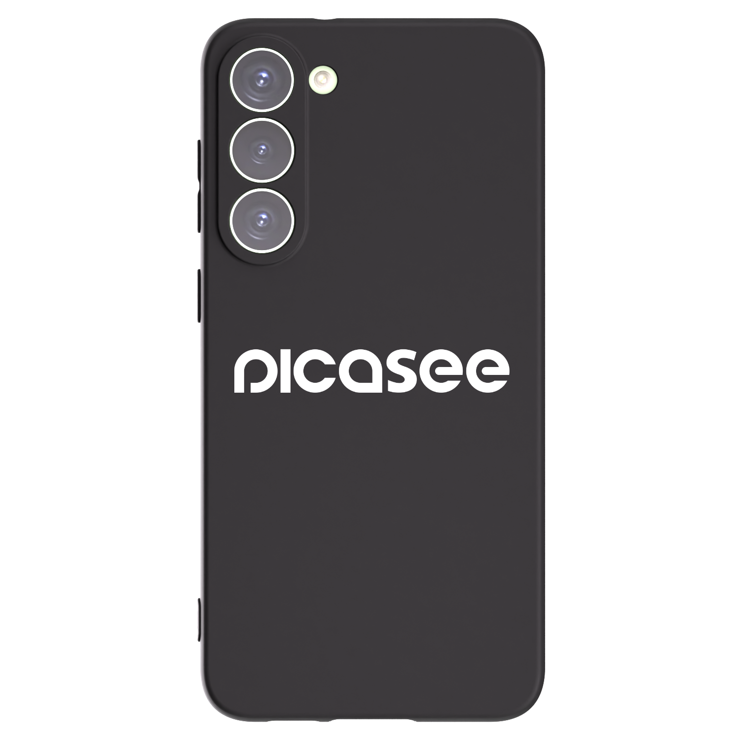 Picasee husă neagră din silicon pentru Samsung Galaxy S23+ 5G - Picasee - new logo - white
