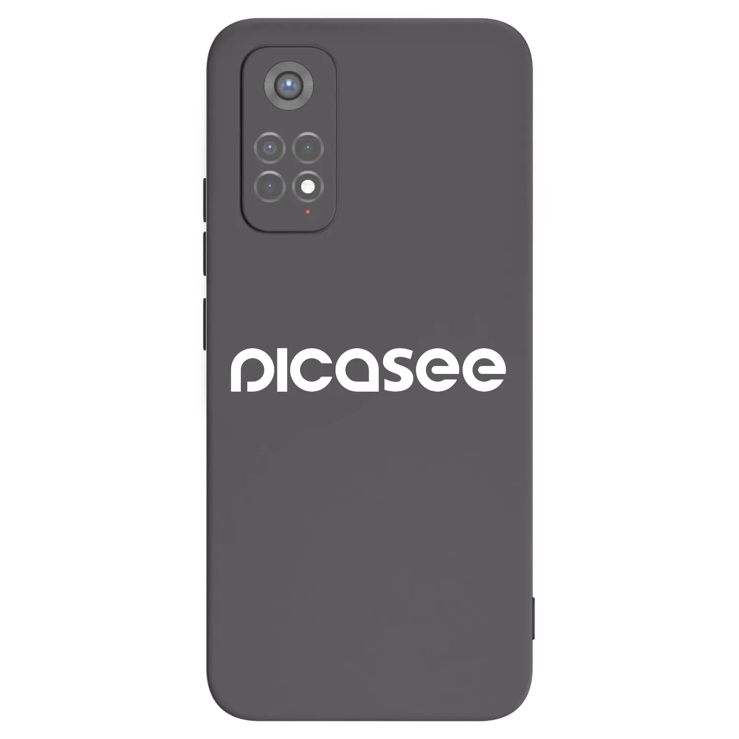 Picasee husă neagră din silicon pentru Xiaomi Redmi Note 11S 5G - Picasee - new logo - white