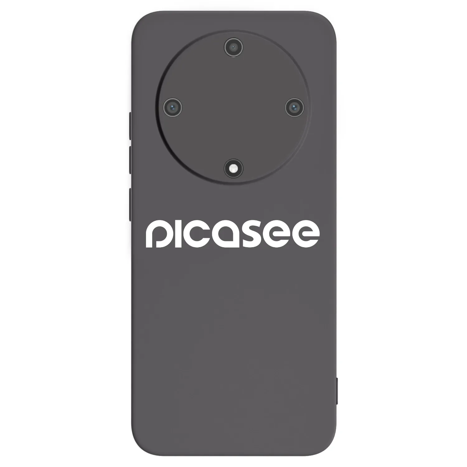 Picasee husă neagră din silicon pentru Honor Magic5 Lite 5G - Picasee - new logo - white