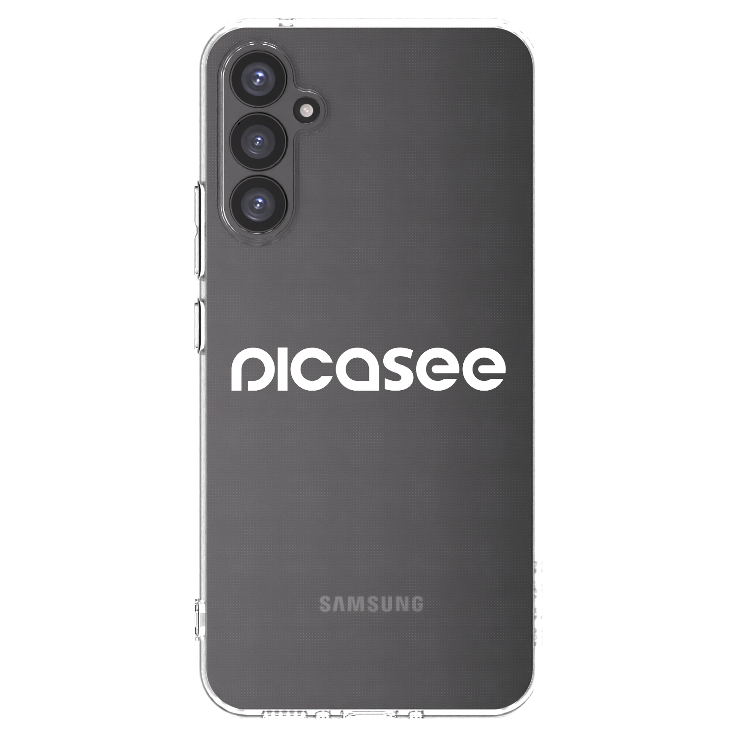 Picasee husă transparentă din silicon pentru Samsung Galaxy A34 5G A346B - Picasee - new logo - white