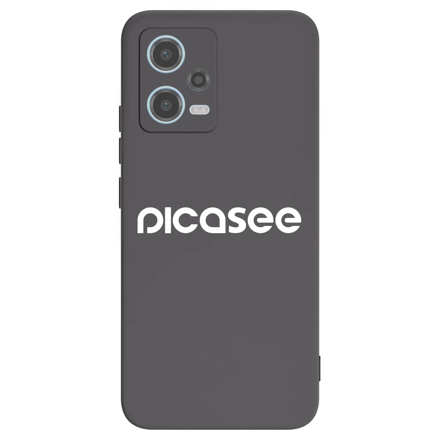 Picasee husă neagră din silicon pentru Xiaomi Redmi Note 12 5G - Picasee - new logo - white