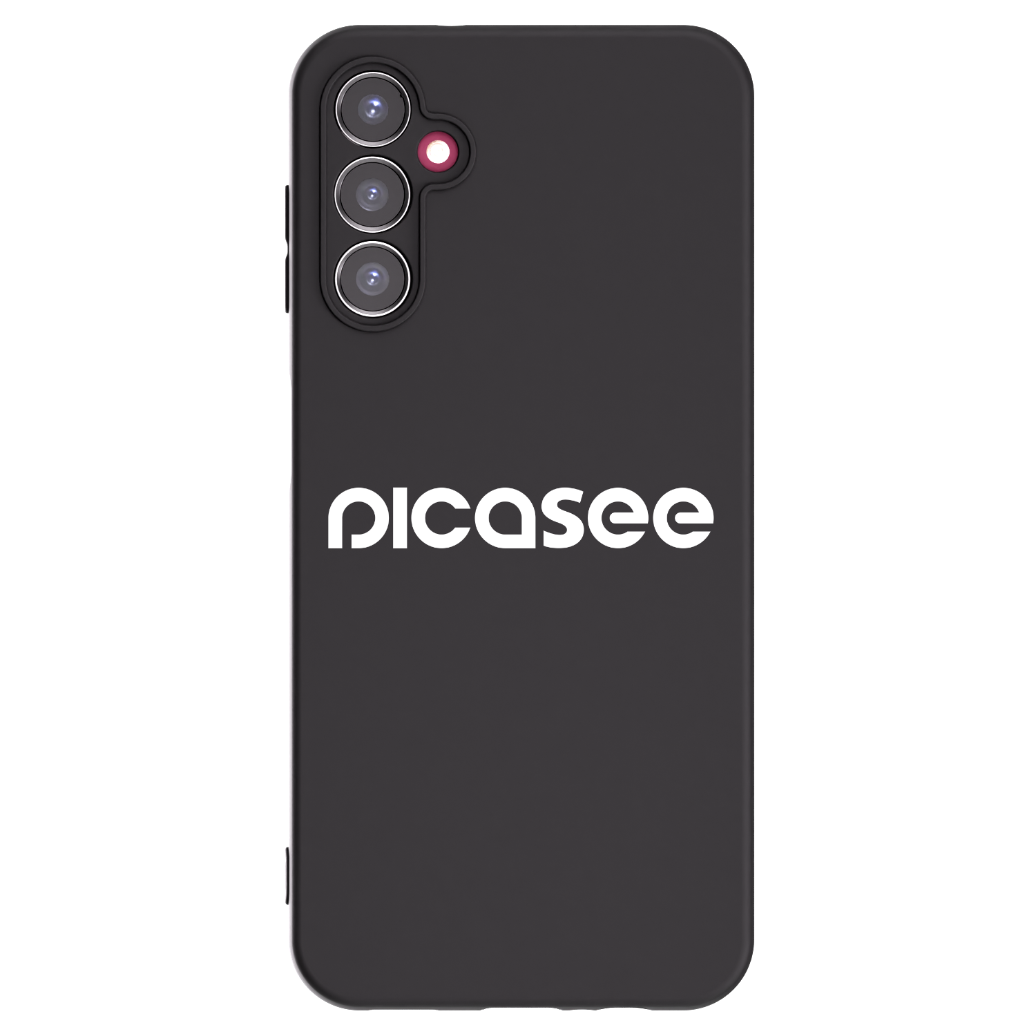 Picasee husă neagră din silicon pentru Samsung Galaxy A14 4G A145R - Picasee - new logo - white