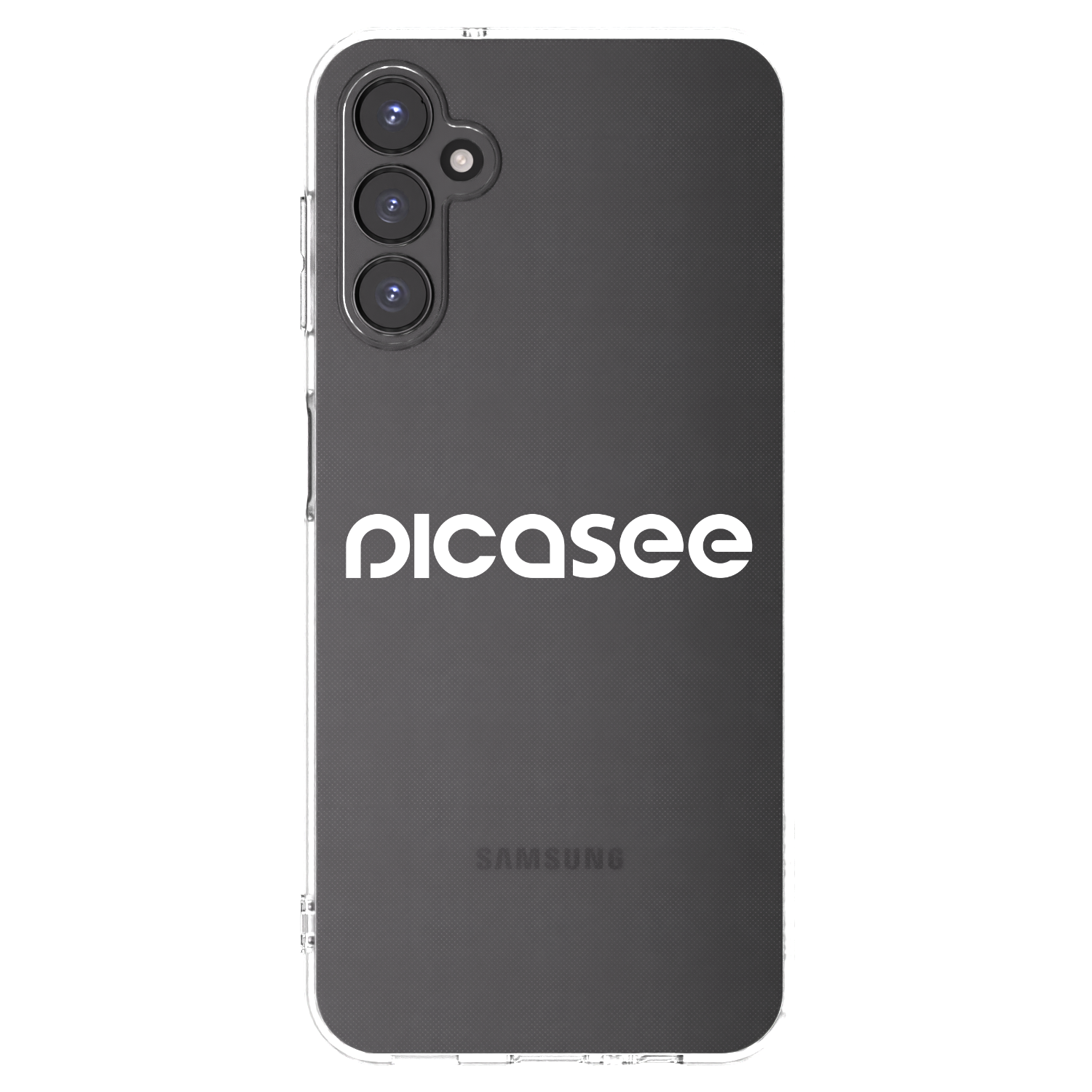 Picasee husă transparentă din silicon pentru Samsung Galaxy A14 4G A145R - Picasee - new logo - white