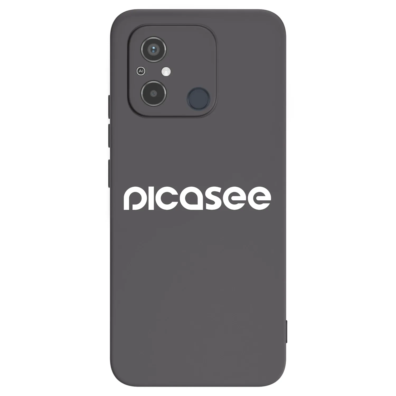 Picasee husă neagră din silicon pentru Xiaomi Redmi 12C - Picasee - new logo - white