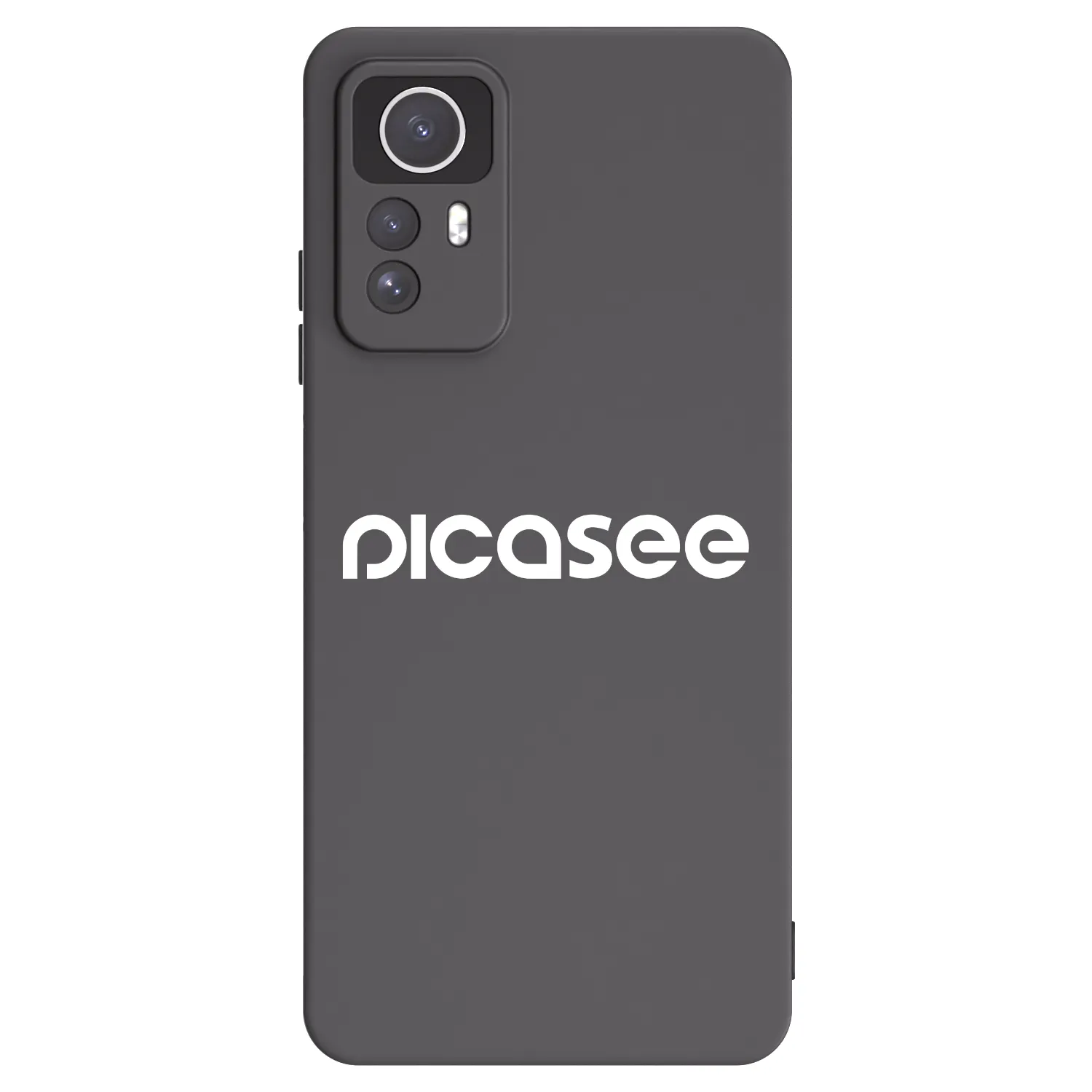 Picasee husă neagră din silicon pentru Xiaomi Redmi Note 12S - Picasee - new logo - white