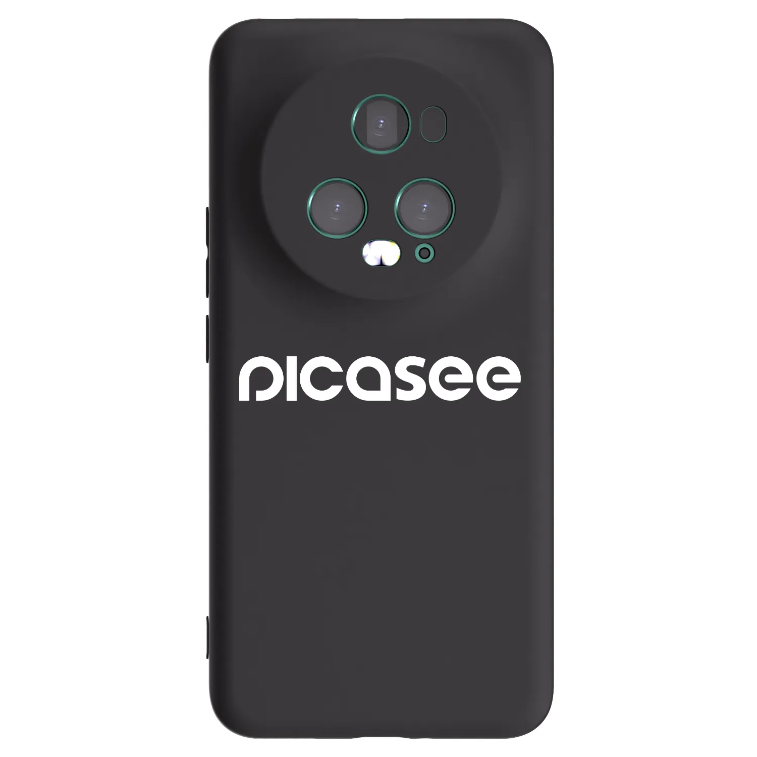 Picasee husă neagră din silicon pentru Honor Magic5 Pro - Picasee - new logo - white