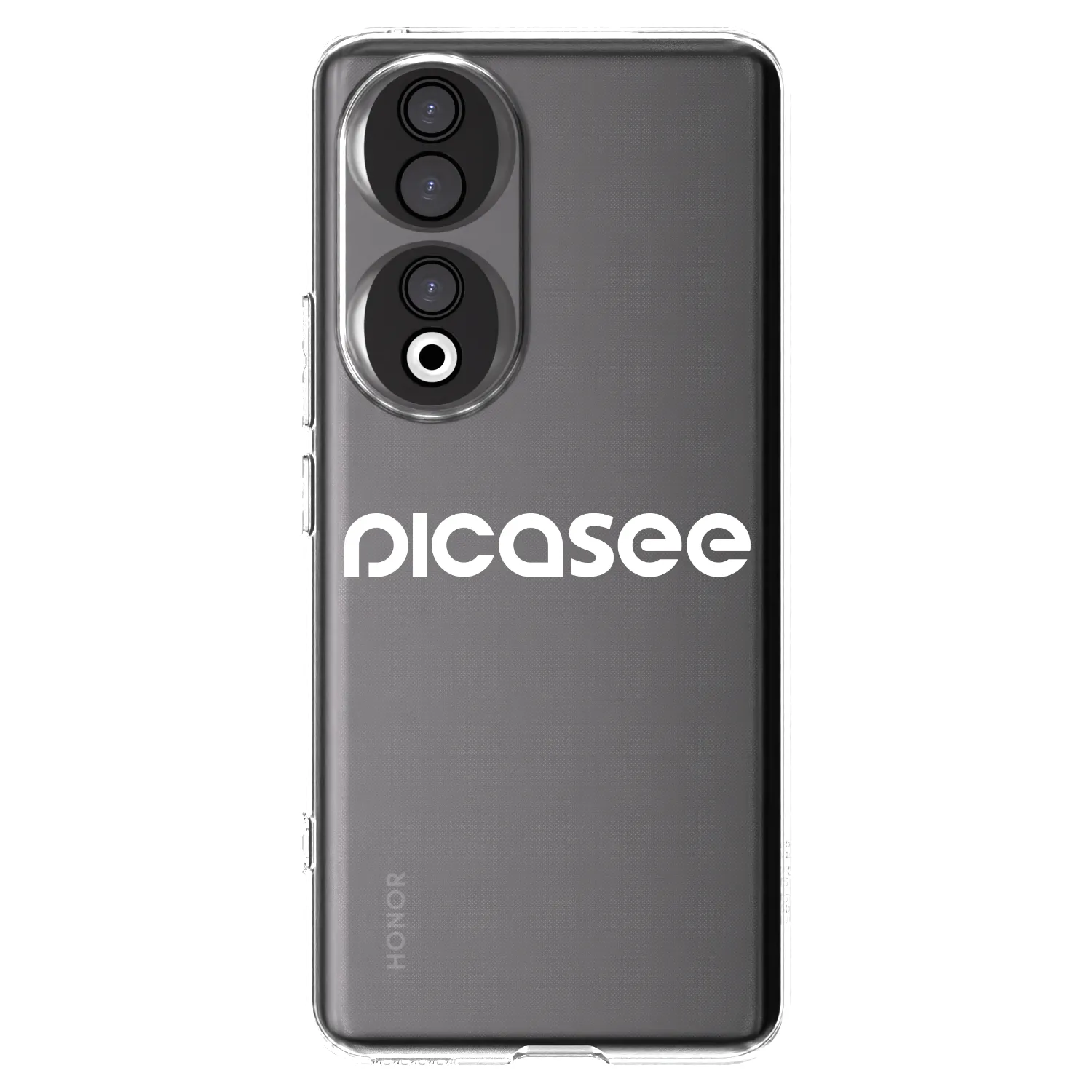 Picasee husă transparentă din silicon pentru Honor 90 5G - Picasee - new logo - white