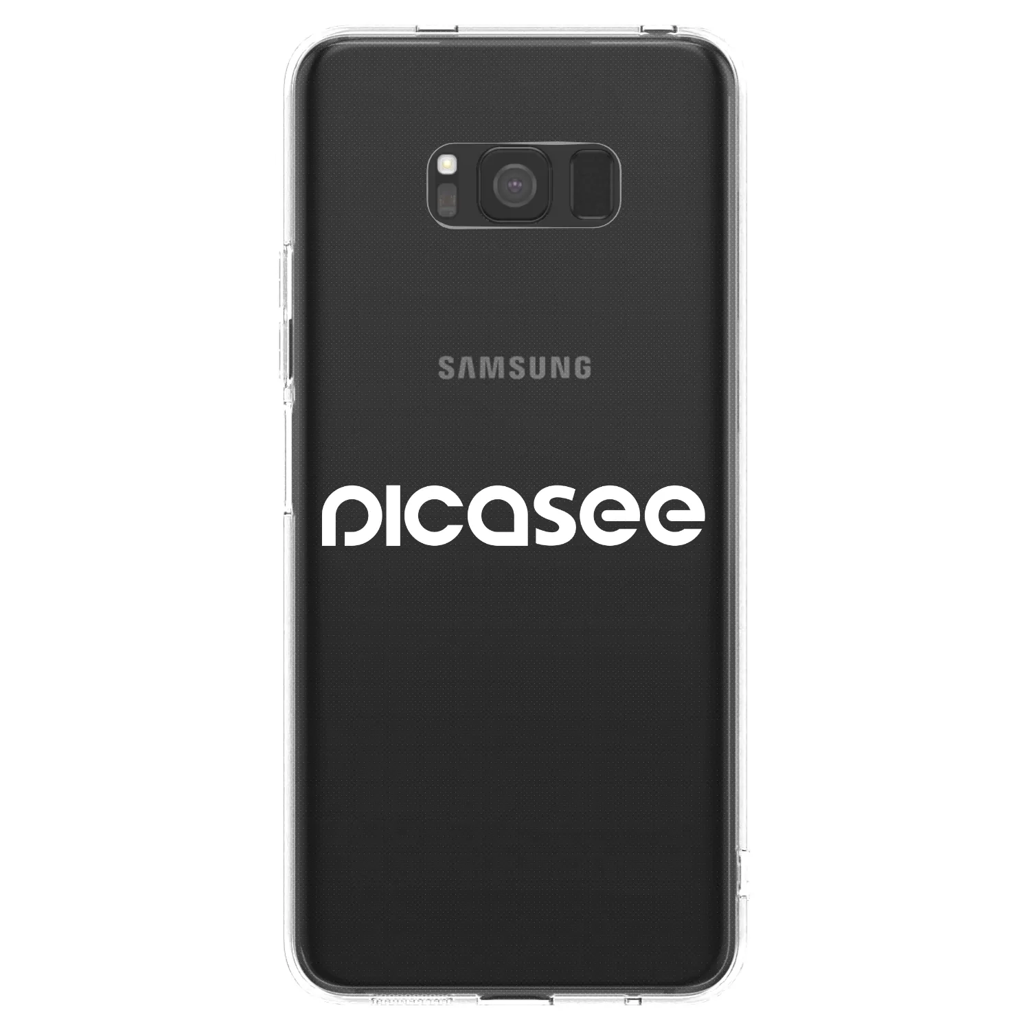 Picasee husă transparentă din silicon pentru Samsung Galaxy S8 G950F - Picasee - new logo - white