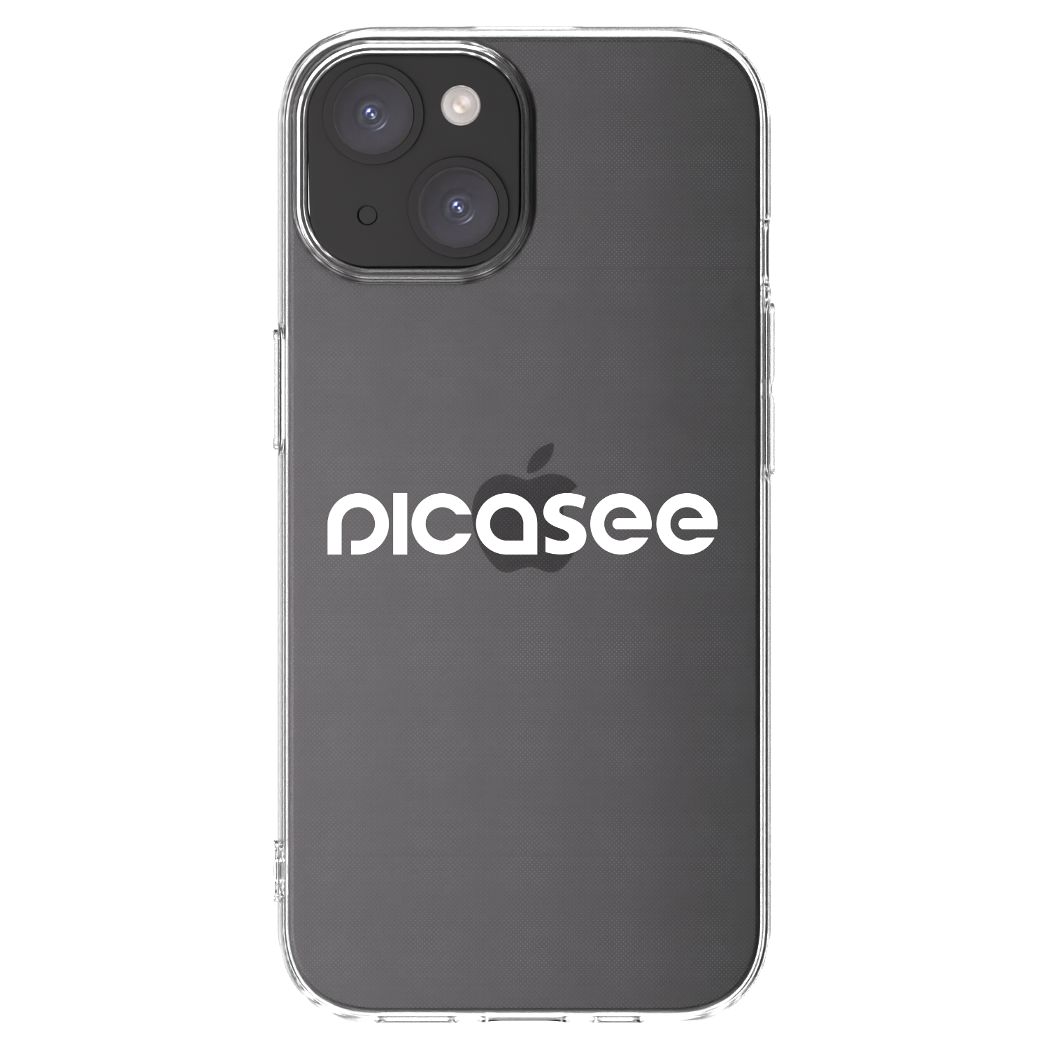 Picasee husă transparentă din silicon pentru Apple iPhone 15 - Picasee - new logo - white