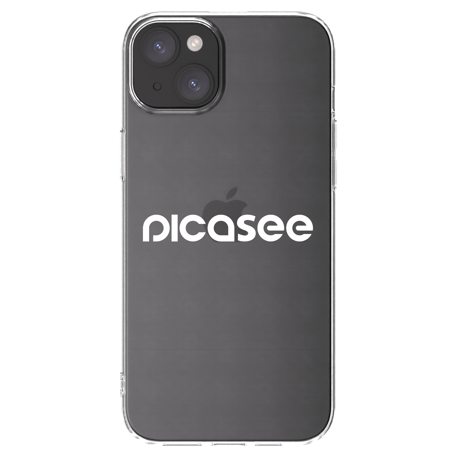 Picasee husă transparentă din silicon pentru Apple iPhone 15 Plus - Picasee - new logo - white