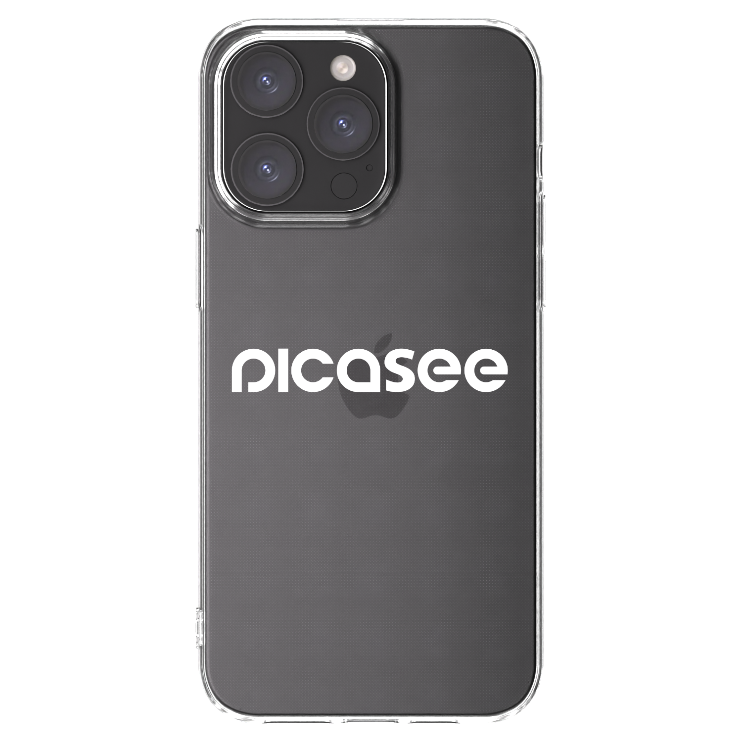 Picasee husă transparentă din silicon pentru Apple iPhone 15 Pro Max - Picasee - new logo - white