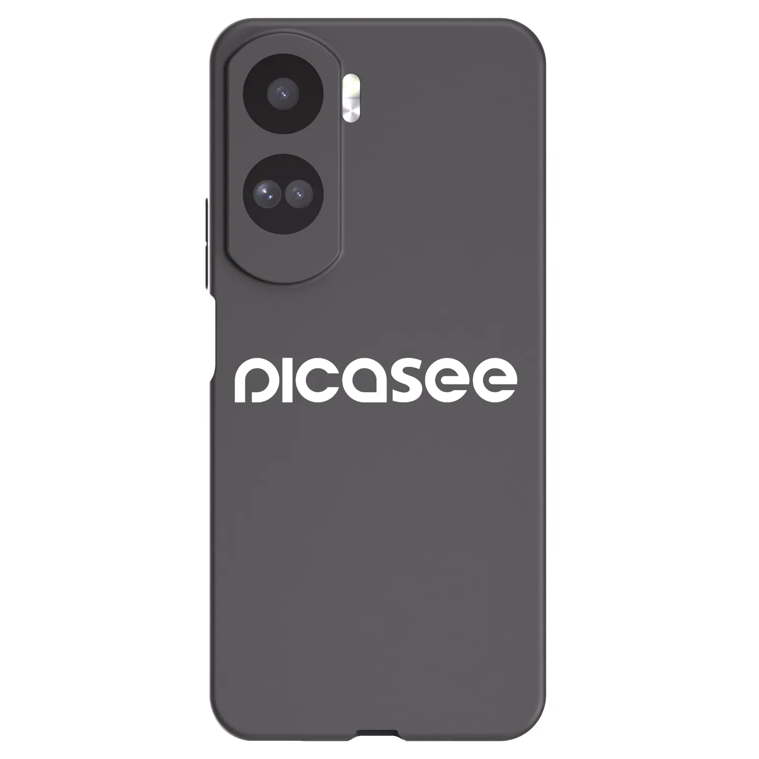 Picasee husă neagră din silicon pentru Honor 90 Lite 5G - Picasee - new logo - white