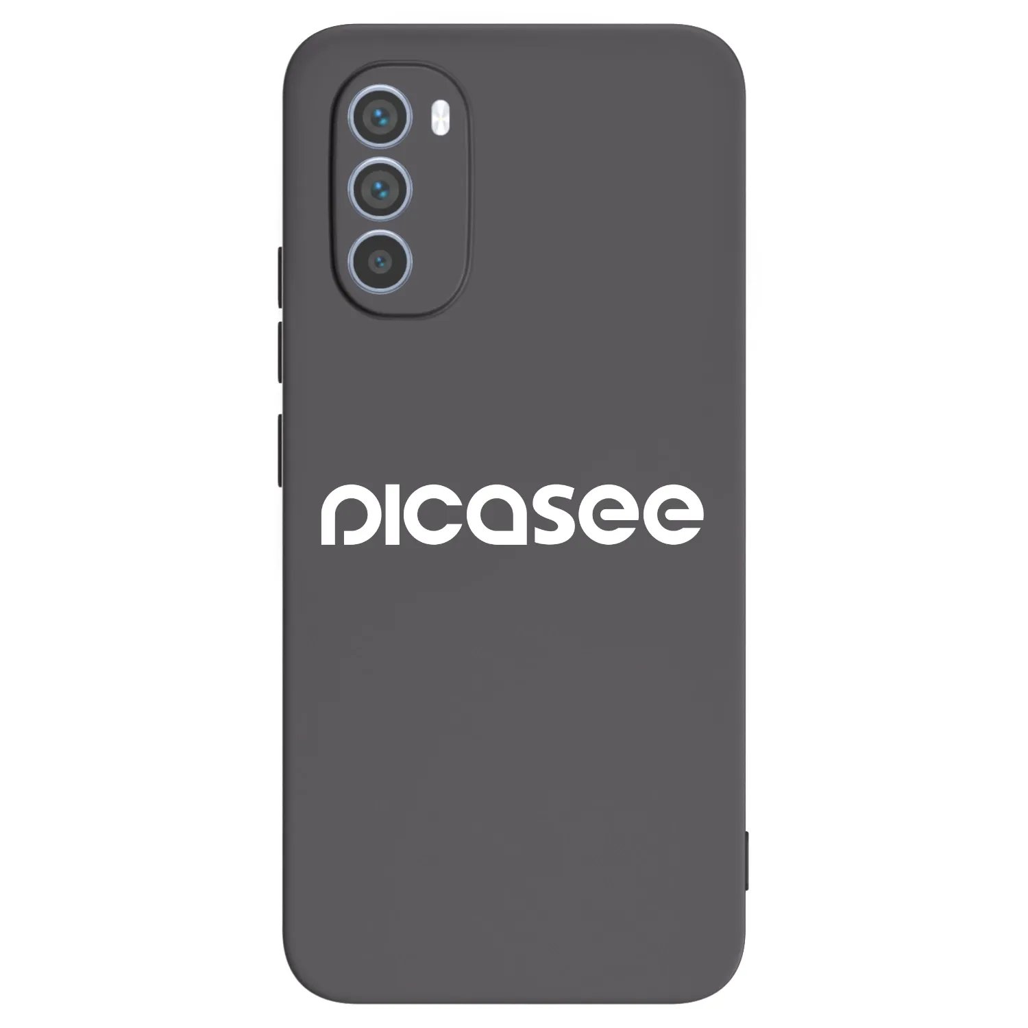 Picasee husă neagră din silicon pentru Motorola Moto G62 - Picasee - new logo - white
