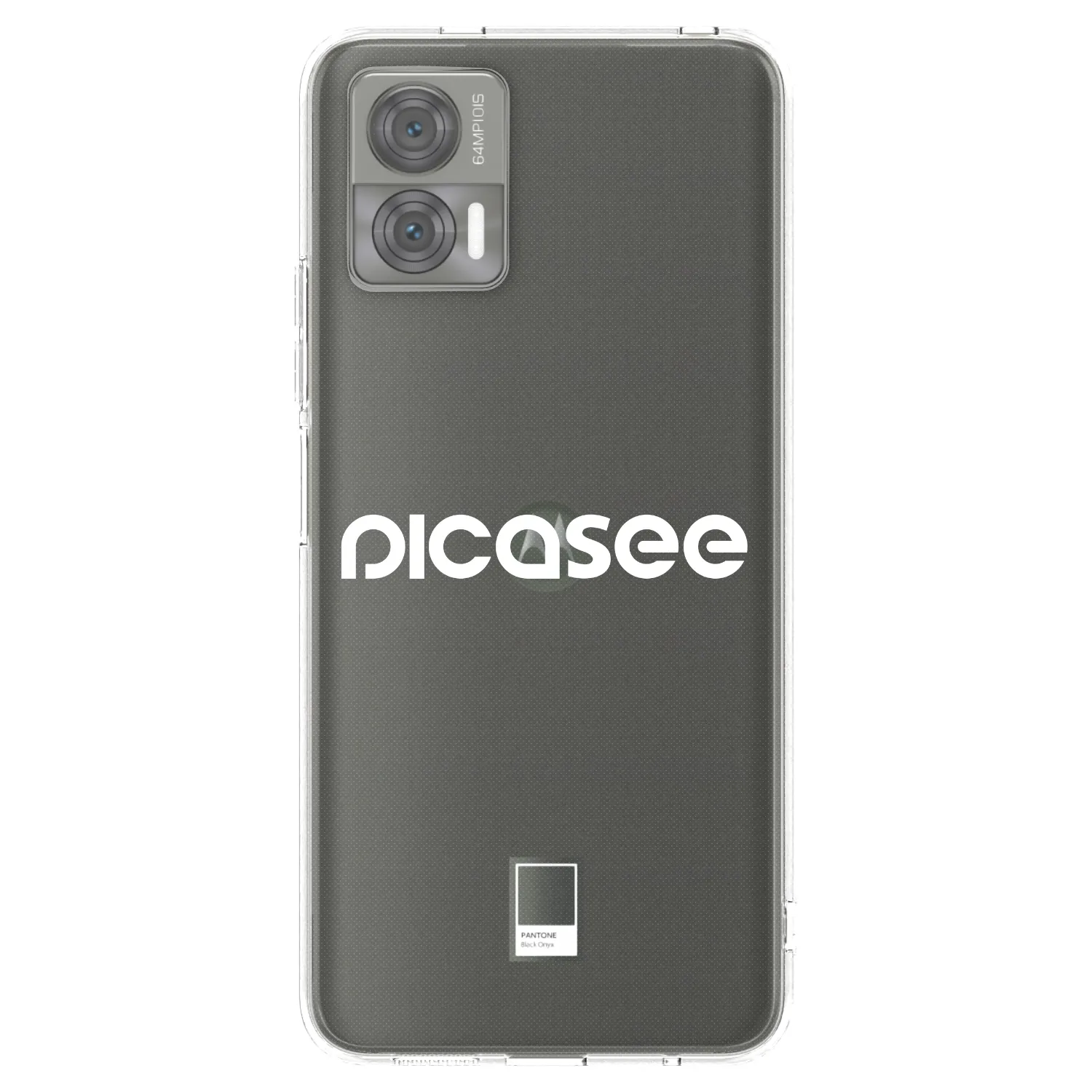 Picasee husă transparentă din silicon pentru Motorola Edge 30 Neo - Picasee - new logo - white