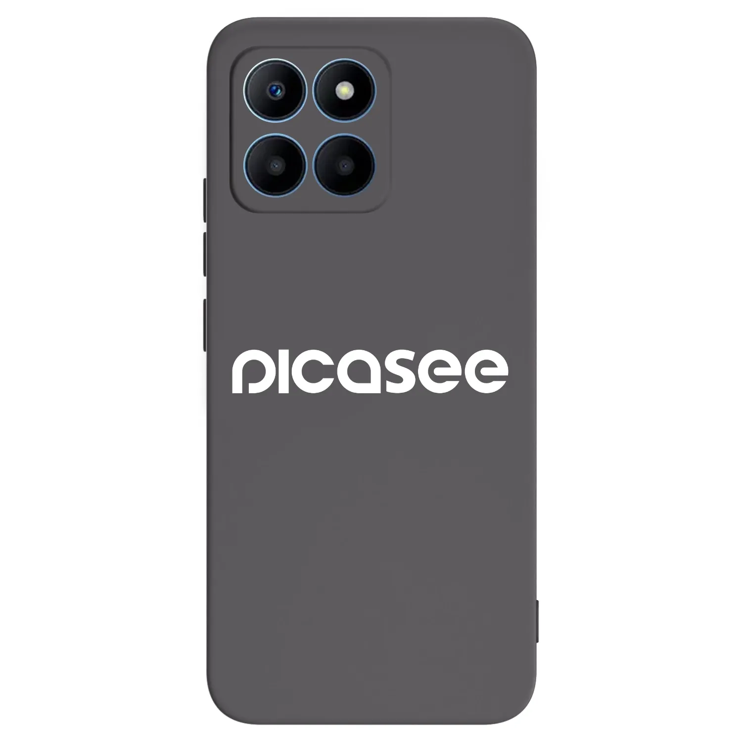Picasee husă neagră din silicon pentru Honor 70 Lite - Picasee - new logo - white