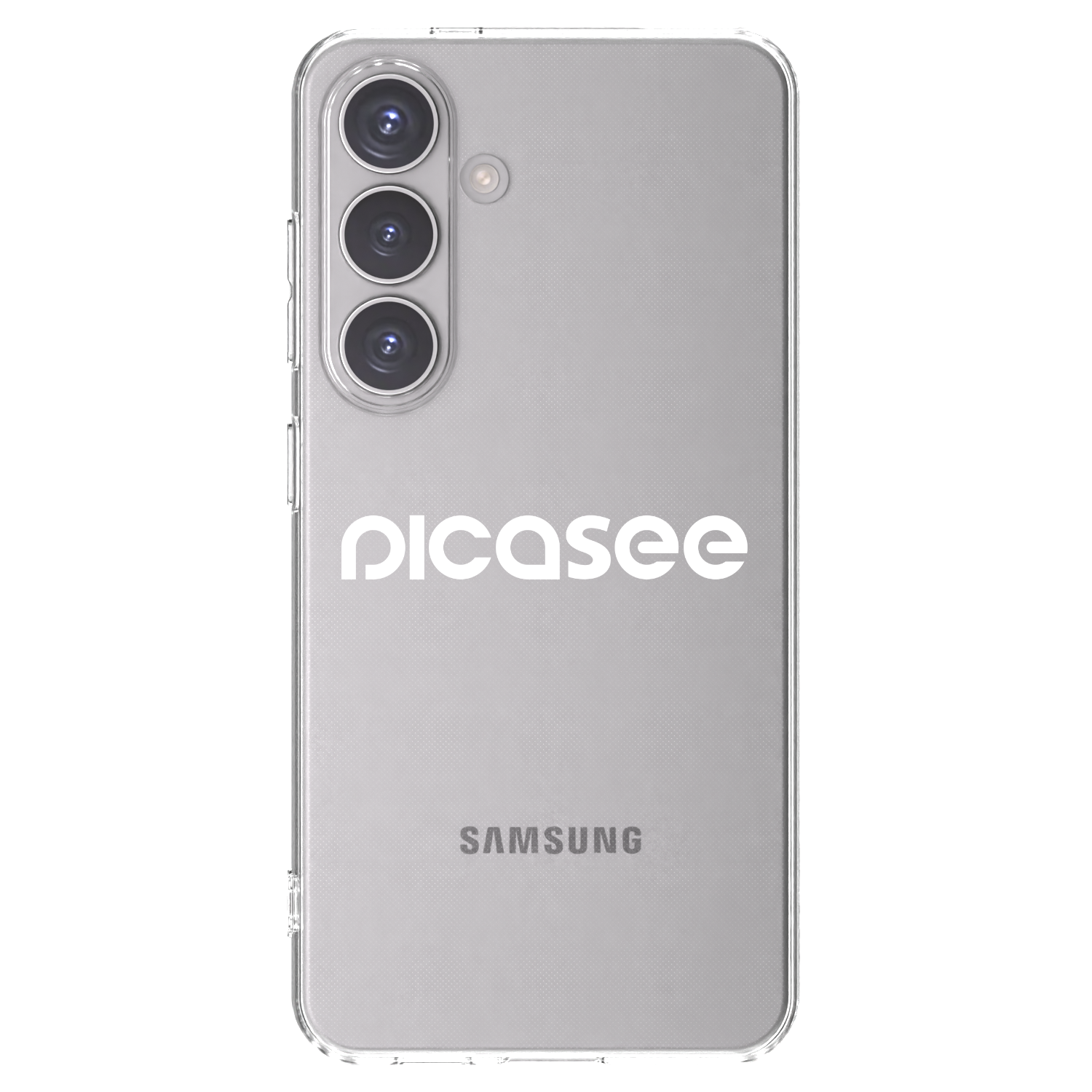 Picasee husă transparentă din silicon pentru Samsung Galaxy S24 S921B 5G - Picasee - new logo - white