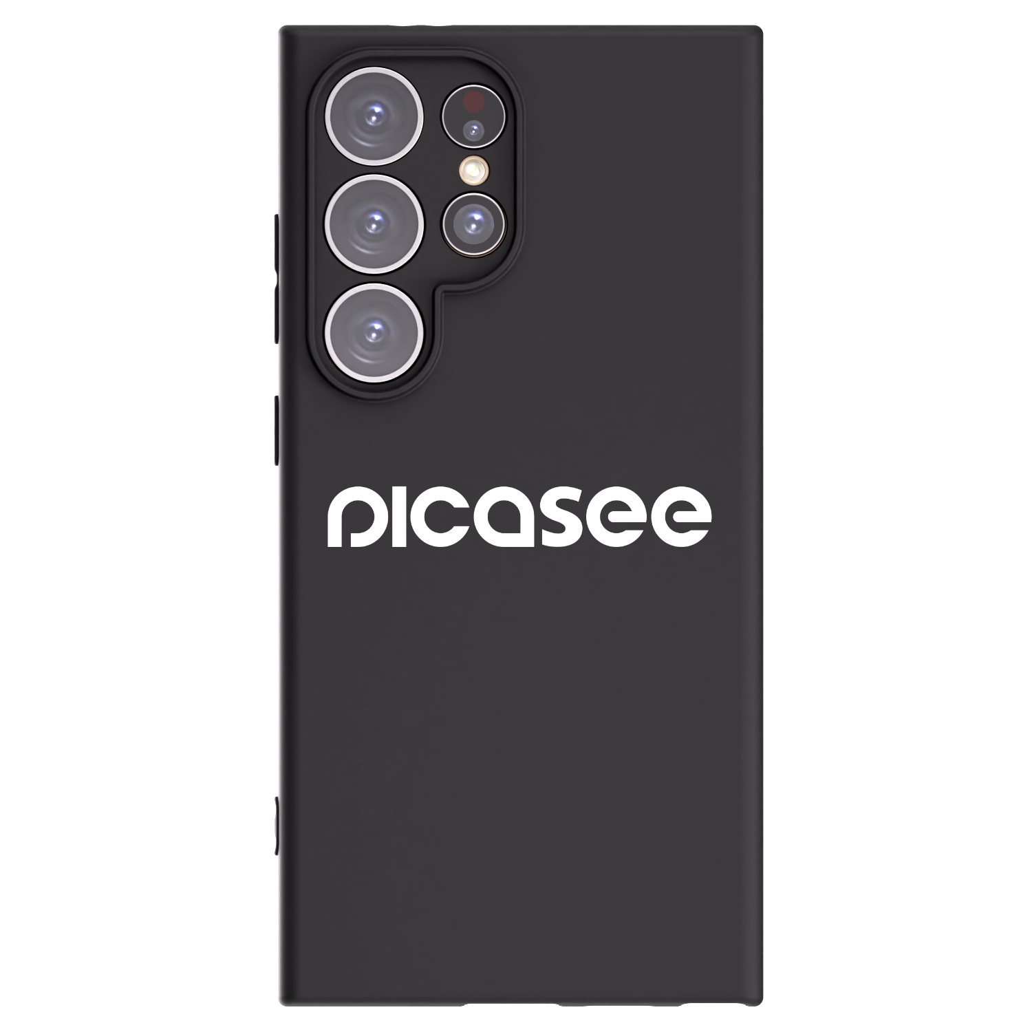 Picasee husă neagră din silicon pentru Samsung Galaxy S24 Ultra S928B 5G - Picasee - new logo - white