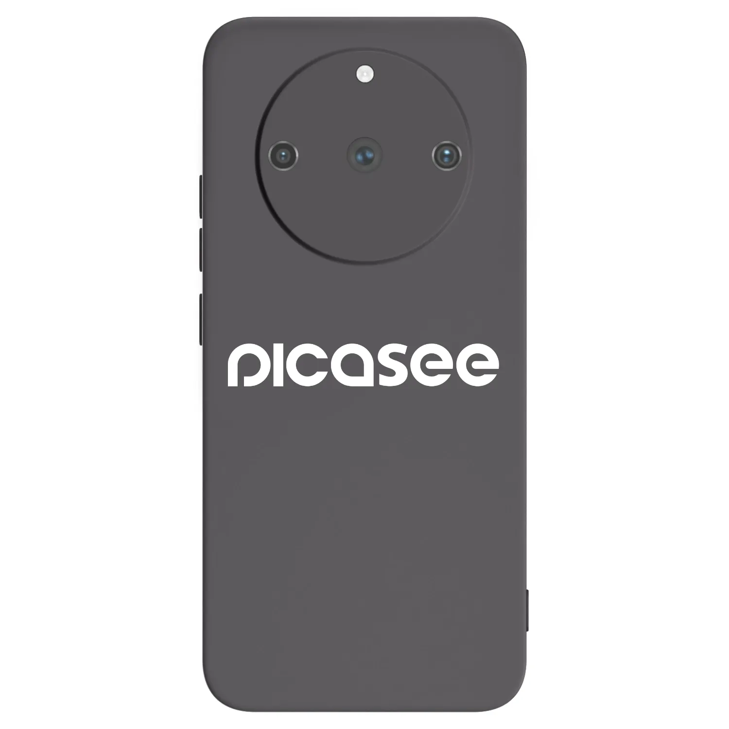 Picasee husă neagră din silicon pentru Realme 11 Pro+ - Picasee - new logo - white