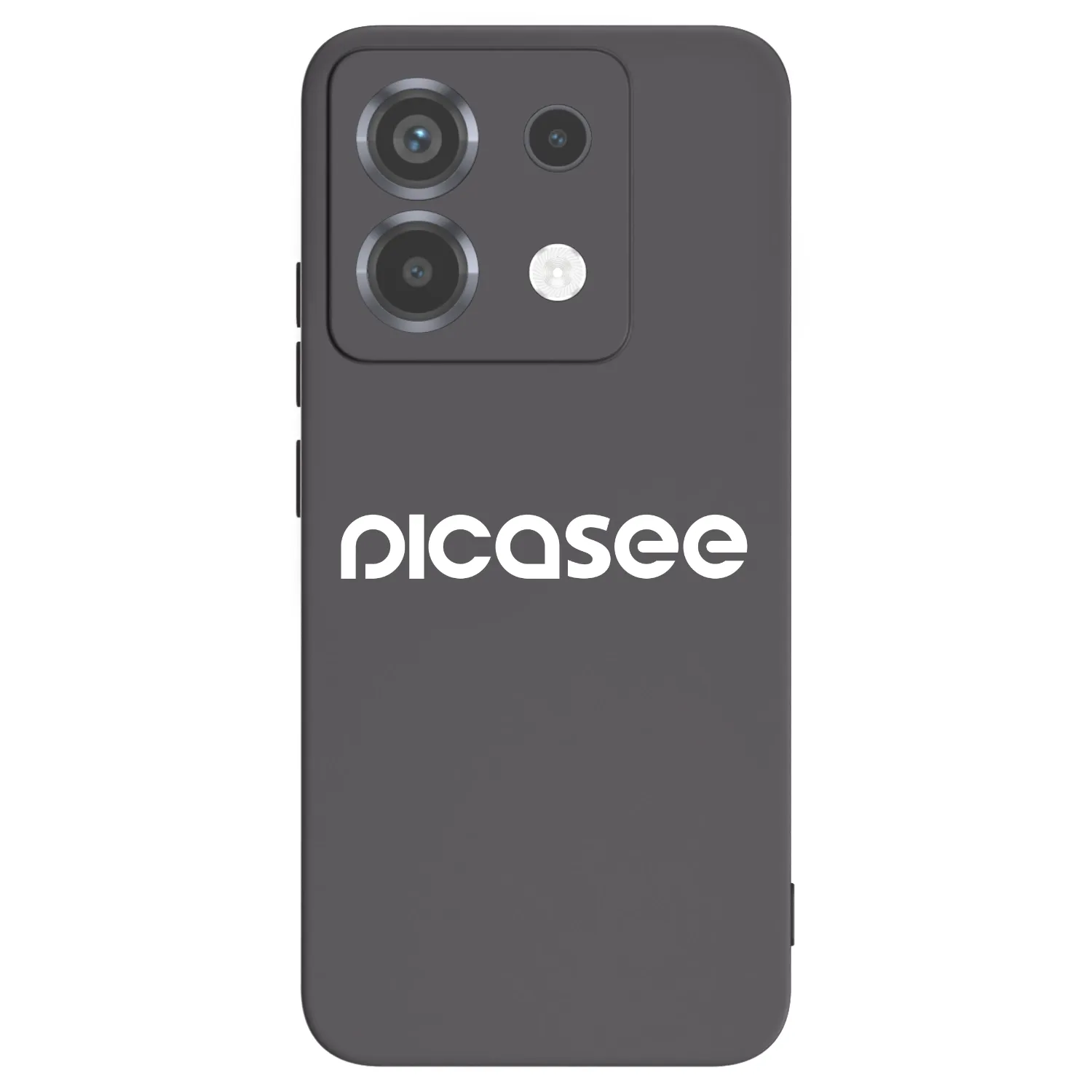 Picasee husă neagră din silicon pentru Xiaomi Poco X6 - Picasee - new logo - white