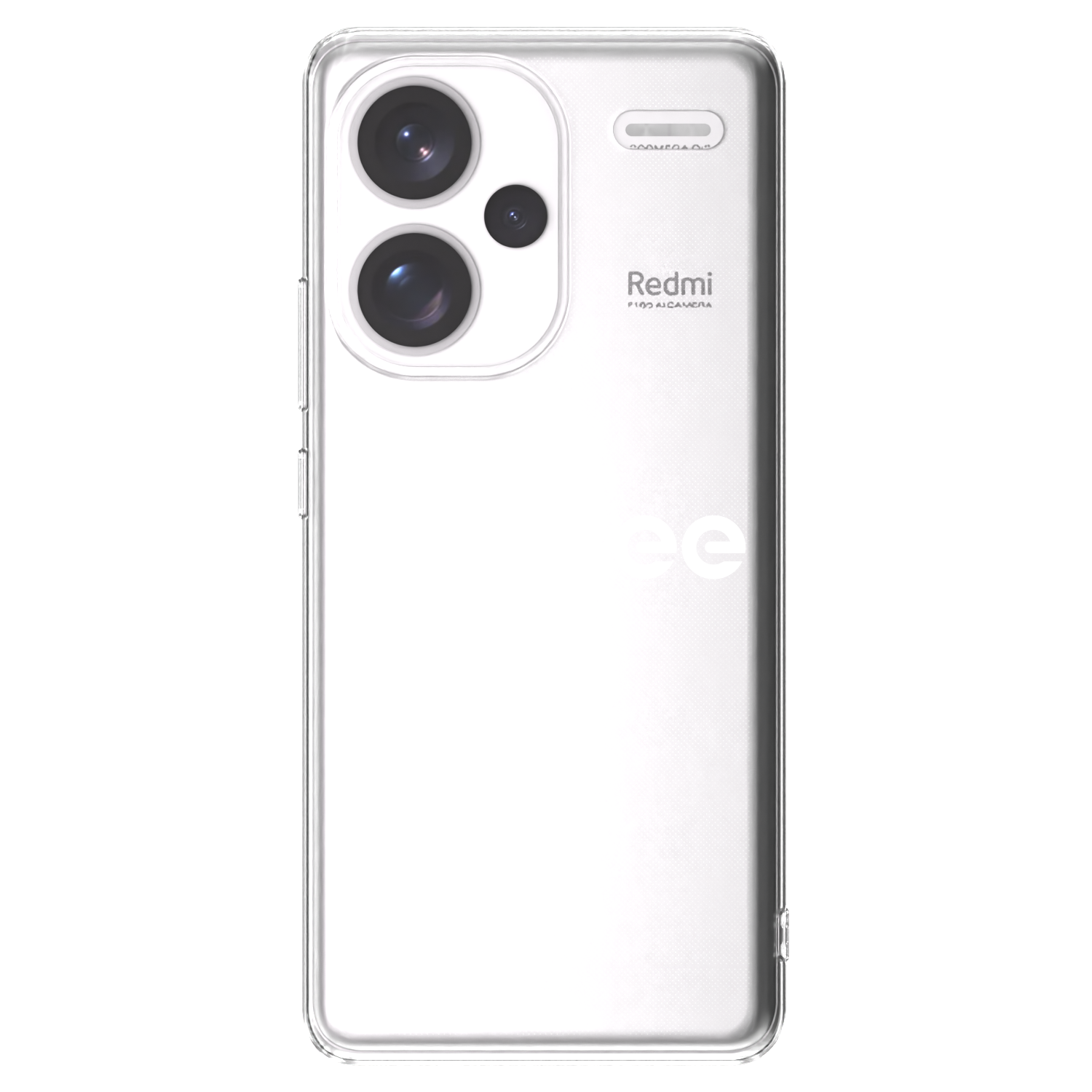Picasee husă transparentă din silicon pentru Xiaomi Redmi Note 13 Pro+ 5G - Picasee - new logo - white