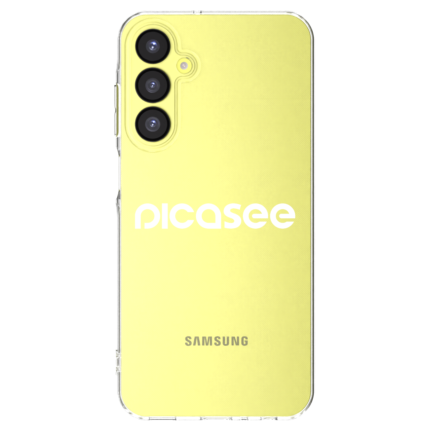 Picasee husă transparentă din silicon pentru Samsung Galaxy A25 A256B 5G - Picasee - new logo - white