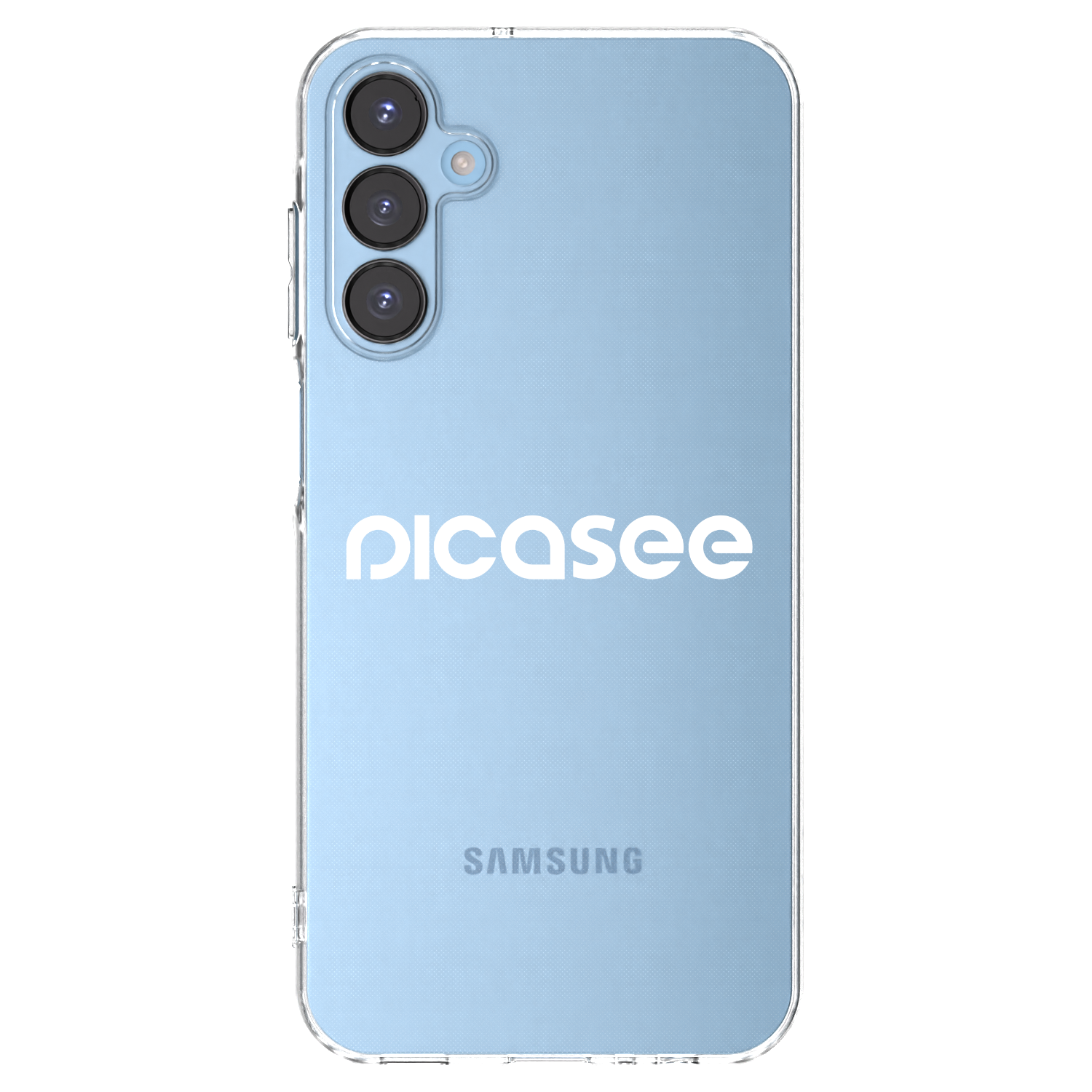 Picasee husă transparentă din silicon pentru Samsung Galaxy A15 A156B 5G - Picasee - new logo - white