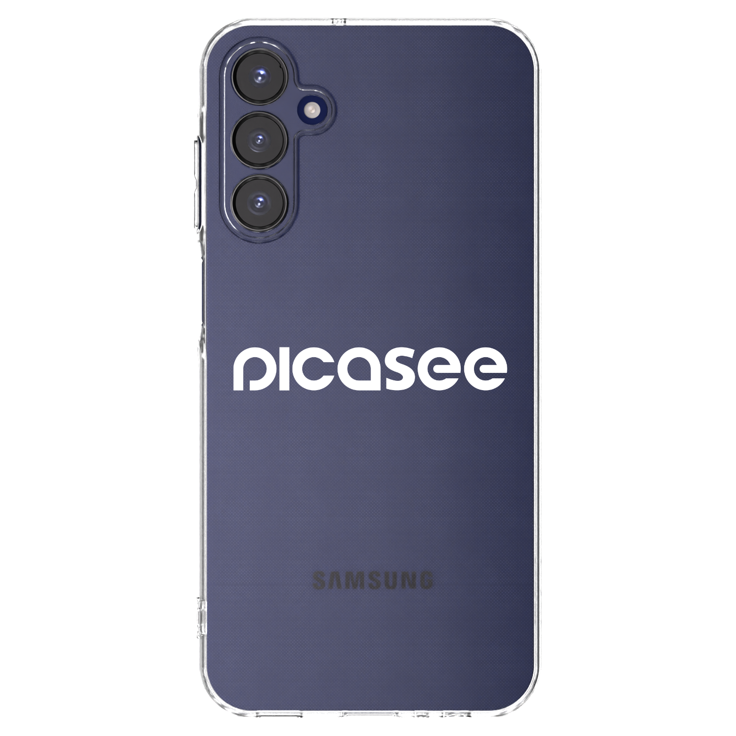 Picasee husă transparentă din silicon pentru Samsung Galaxy A15 A155F 4G - Picasee - new logo - white
