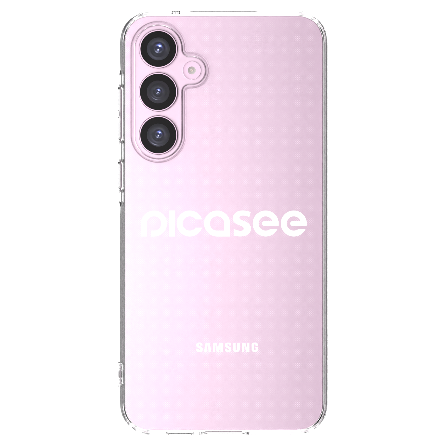 Picasee husă transparentă din silicon pentru Samsung Galaxy A55 5G A556B - Picasee - new logo - white