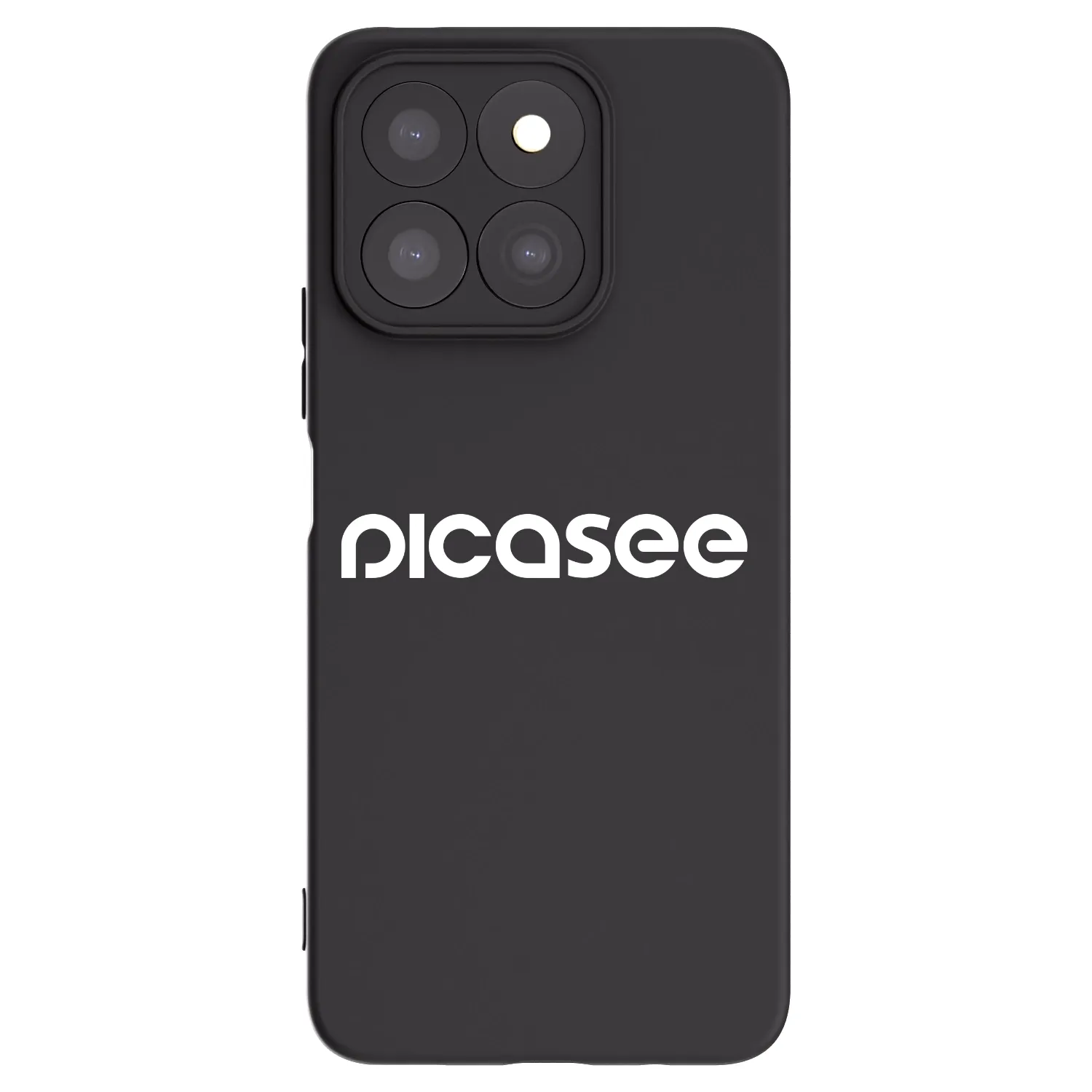 Picasee husă neagră din silicon pentru Honor X8b - Picasee - new logo - white