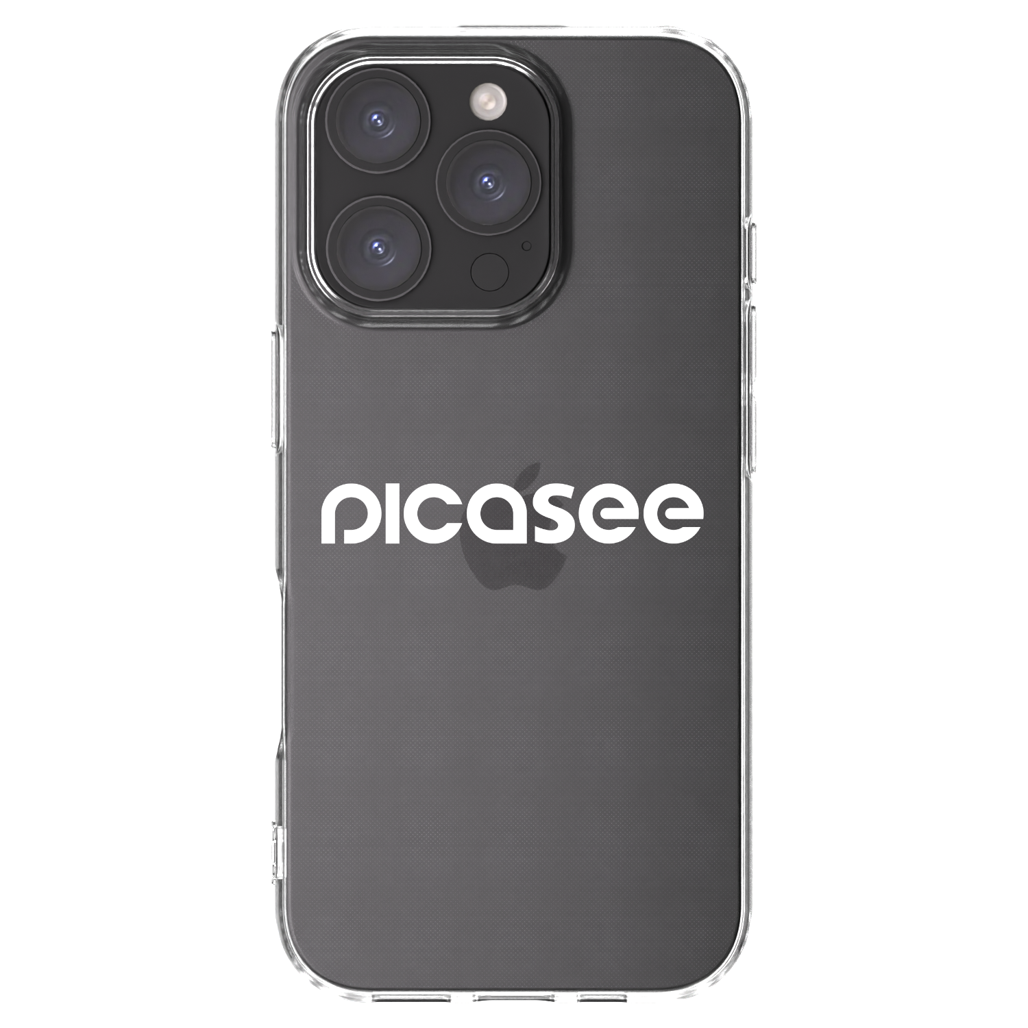 Picasee husă transparentă din silicon pentru Apple iPhone 16 Pro - Picasee - new logo - white