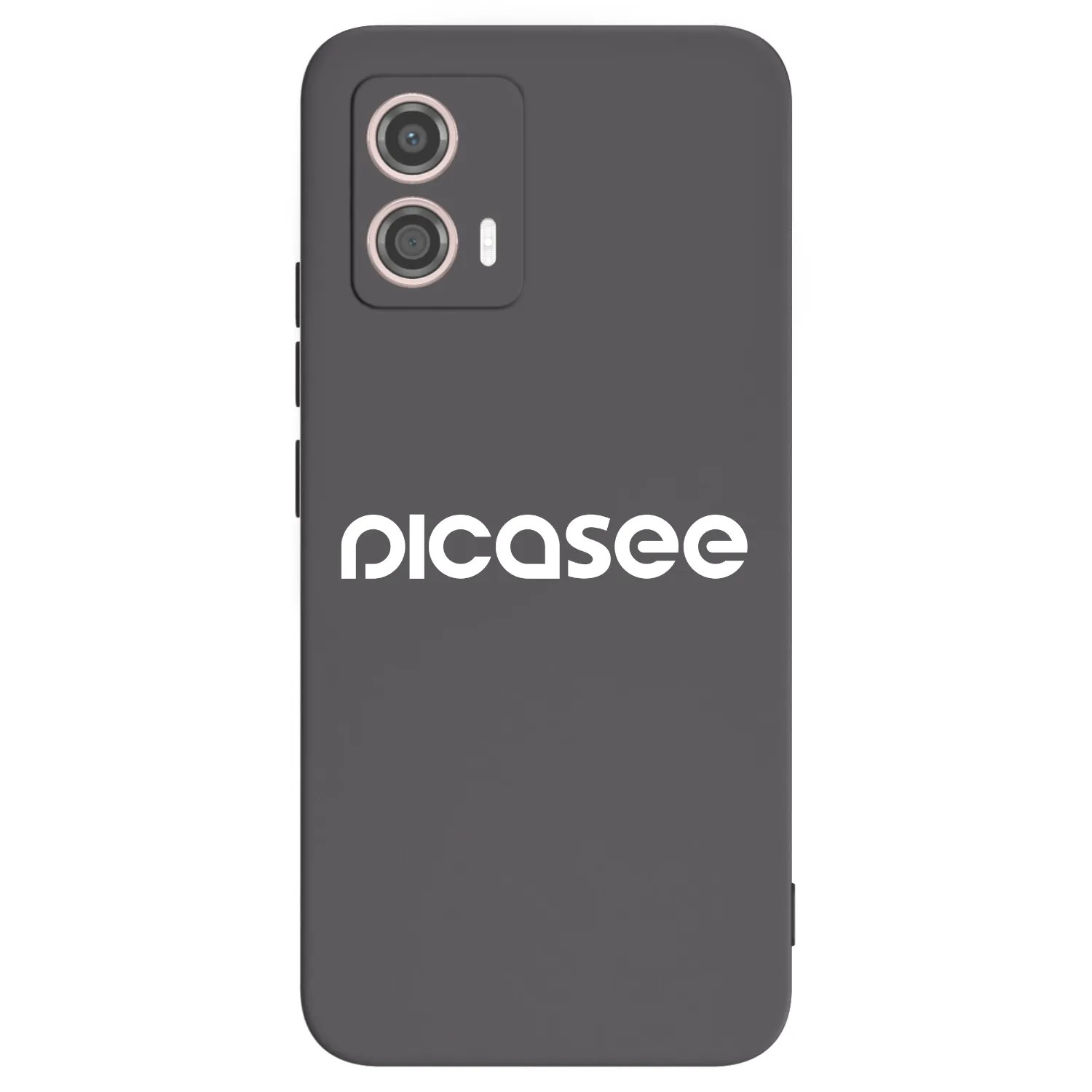 Picasee husă neagră din silicon pentru Motorola Moto G53 5G - Picasee - new logo - white