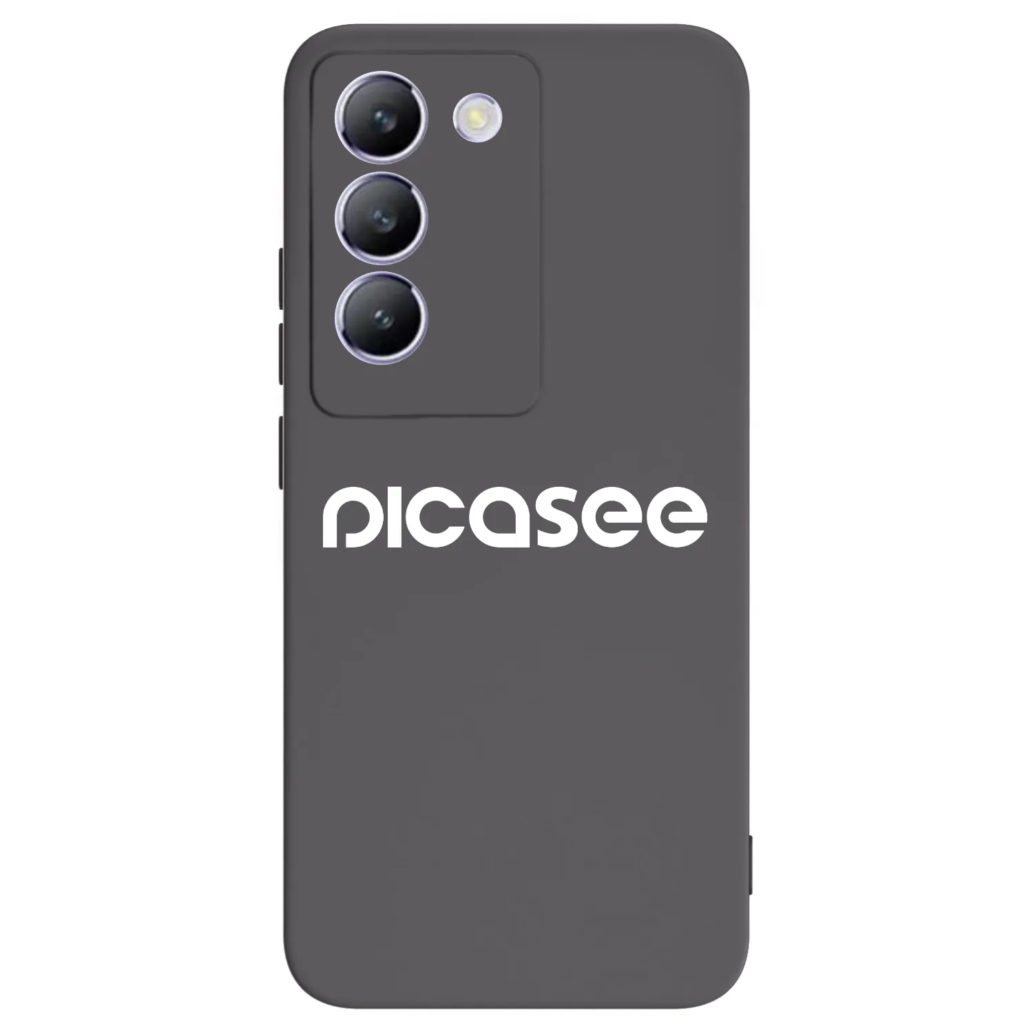 Picasee husă neagră din silicon pentru Vivo V40 SE 5G - Picasee - new logo - white