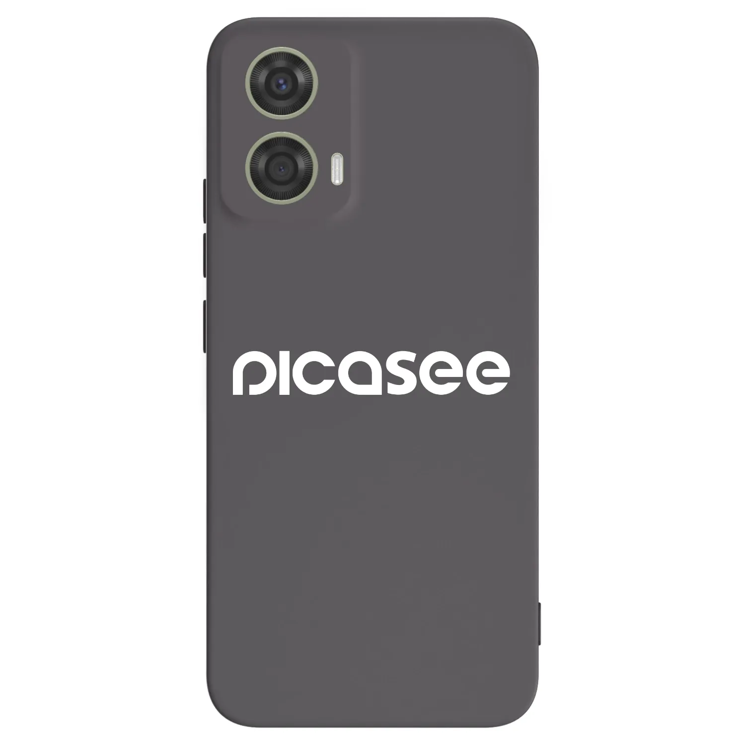 Picasee husă neagră din silicon pentru Motorola Moto G24 - Picasee - new logo - white