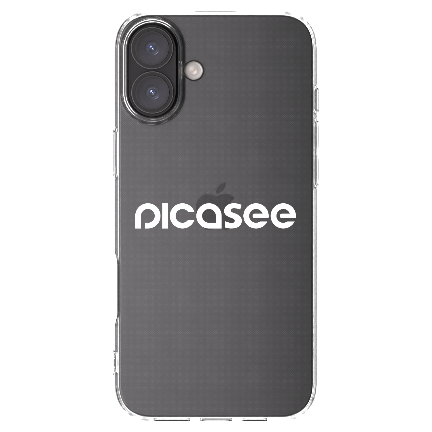 Picasee husă transparentă din silicon pentru Apple iPhone 16 Plus - Picasee - new logo - white