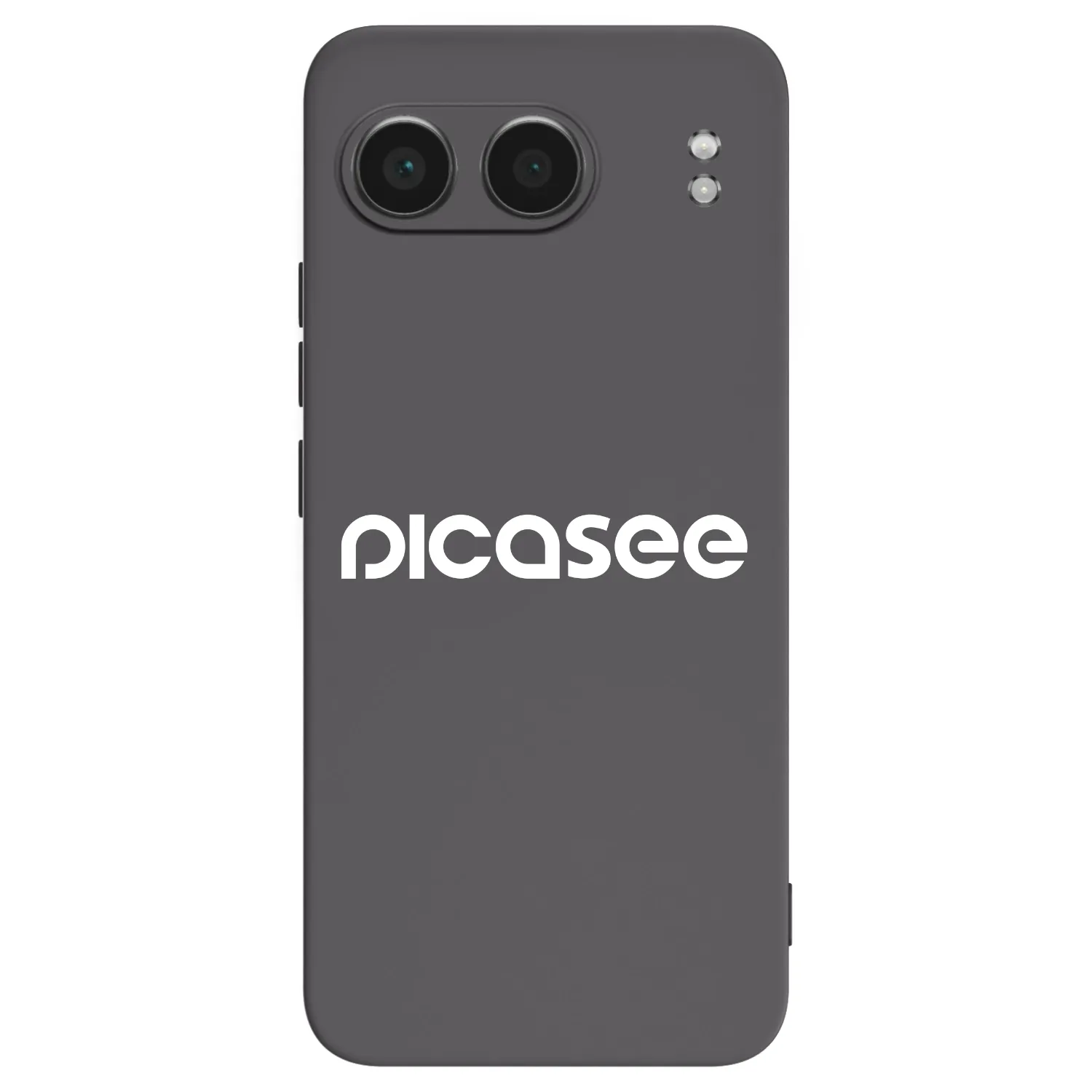 Picasee husă neagră din silicon pentru OnePlus Nord 4 - Picasee - new logo - white