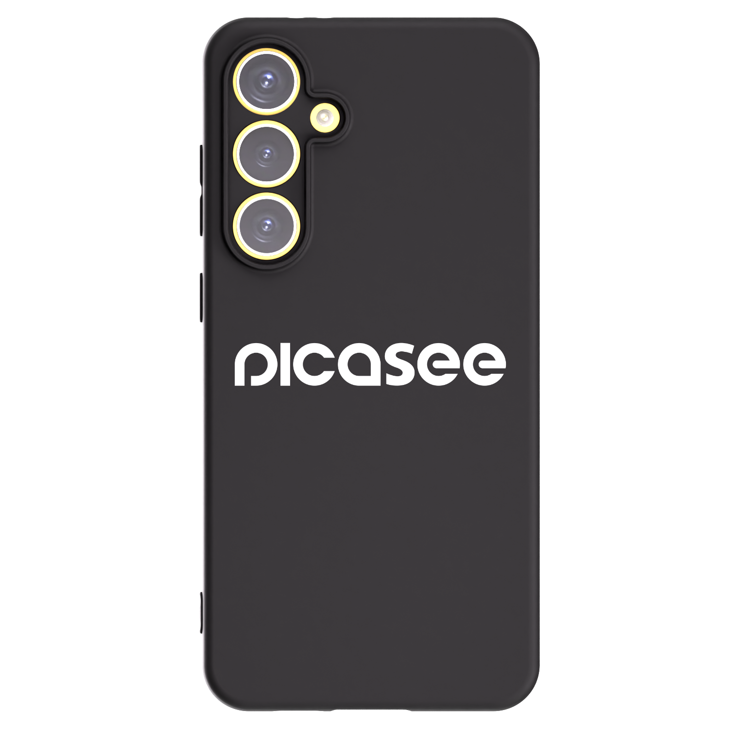 Picasee husă neagră din silicon pentru Samsung Galaxy S24 FE S721B - Picasee - new logo - white