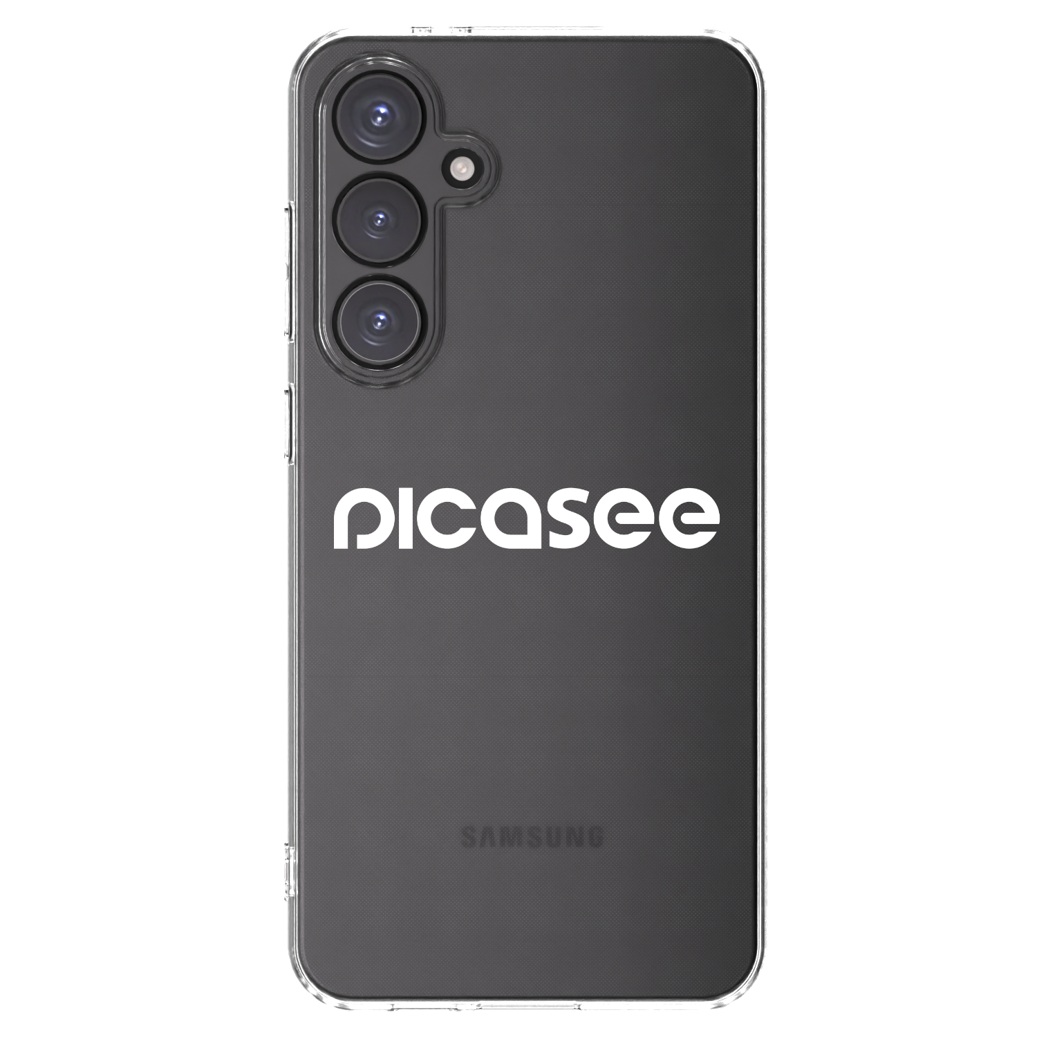Picasee husă transparentă din silicon pentru Samsung Galaxy S24 FE S721B - Picasee - new logo - white