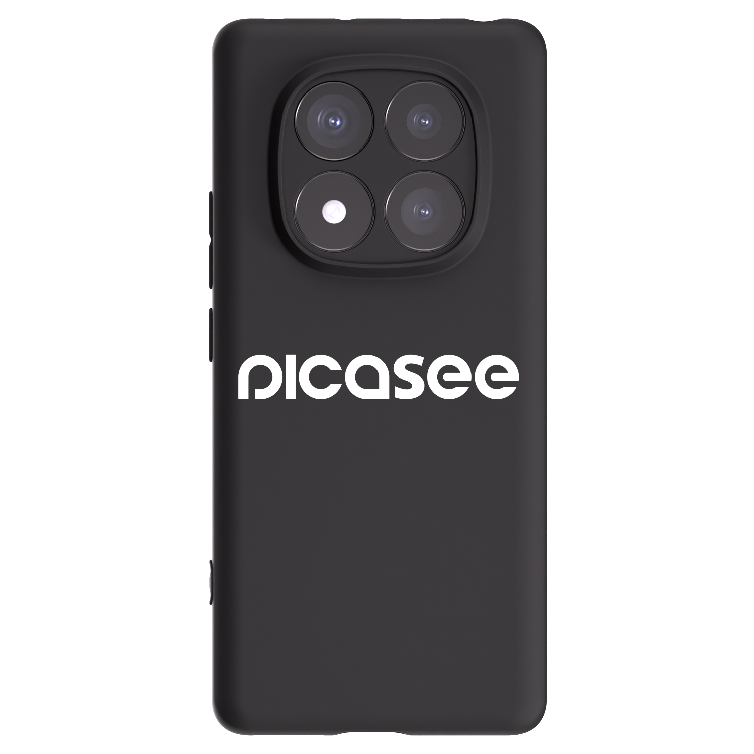 Picasee husă neagră din silicon pentru Xiaomi Redmi Note 14 Pro+ 5G - Picasee - new logo - white