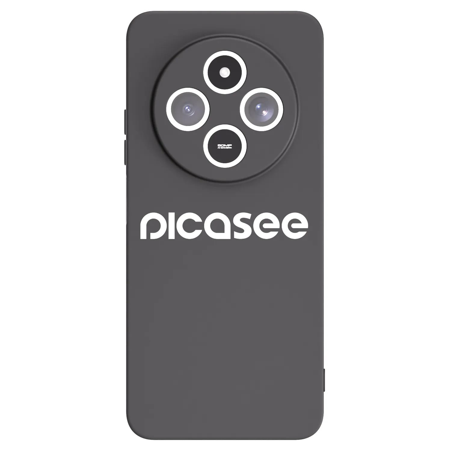 Picasee husă neagră din silicon pentru Xiaomi Redmi 14C - Picasee - new logo - white