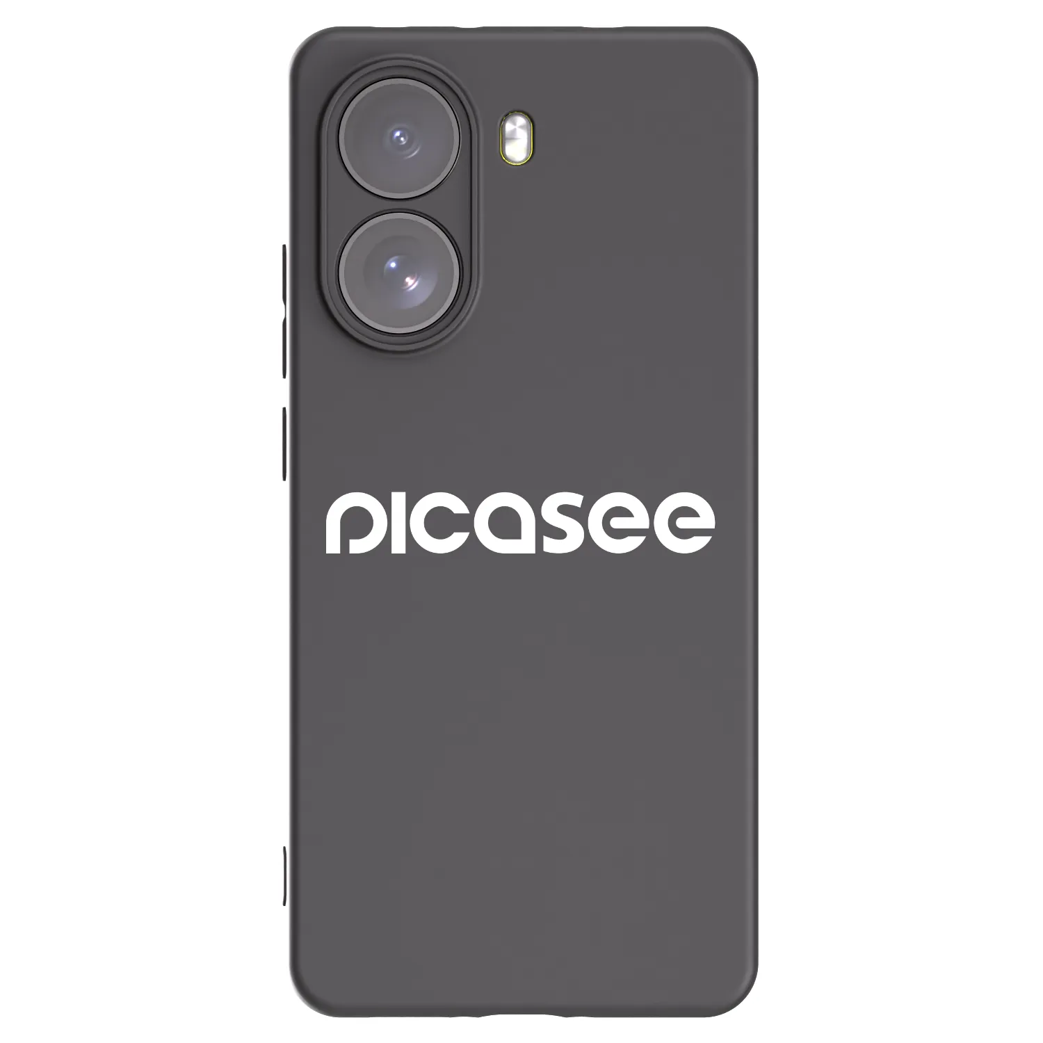 Picasee husă neagră din silicon pentru Xiaomi Poco X7 - Picasee - new logo - white
