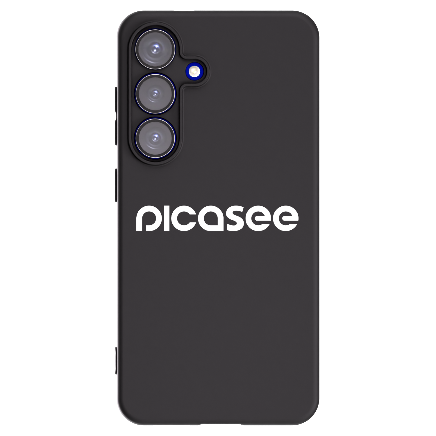 Picasee husă neagră din silicon pentru Samsung Galaxy S25 5G - Picasee - new logo - white