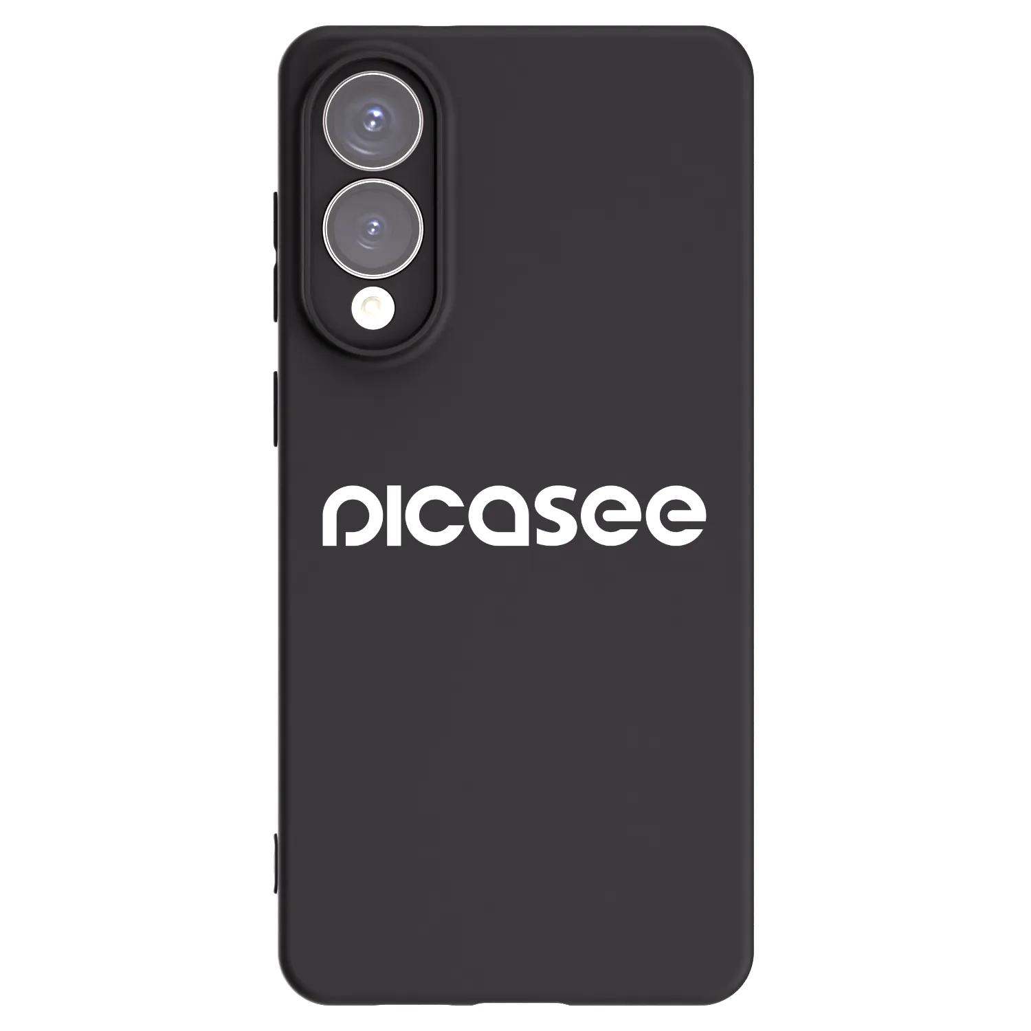 Picasee husă neagră din silicon pentru Samsung Galaxy S25 Edge 5G - Picasee - new logo - white