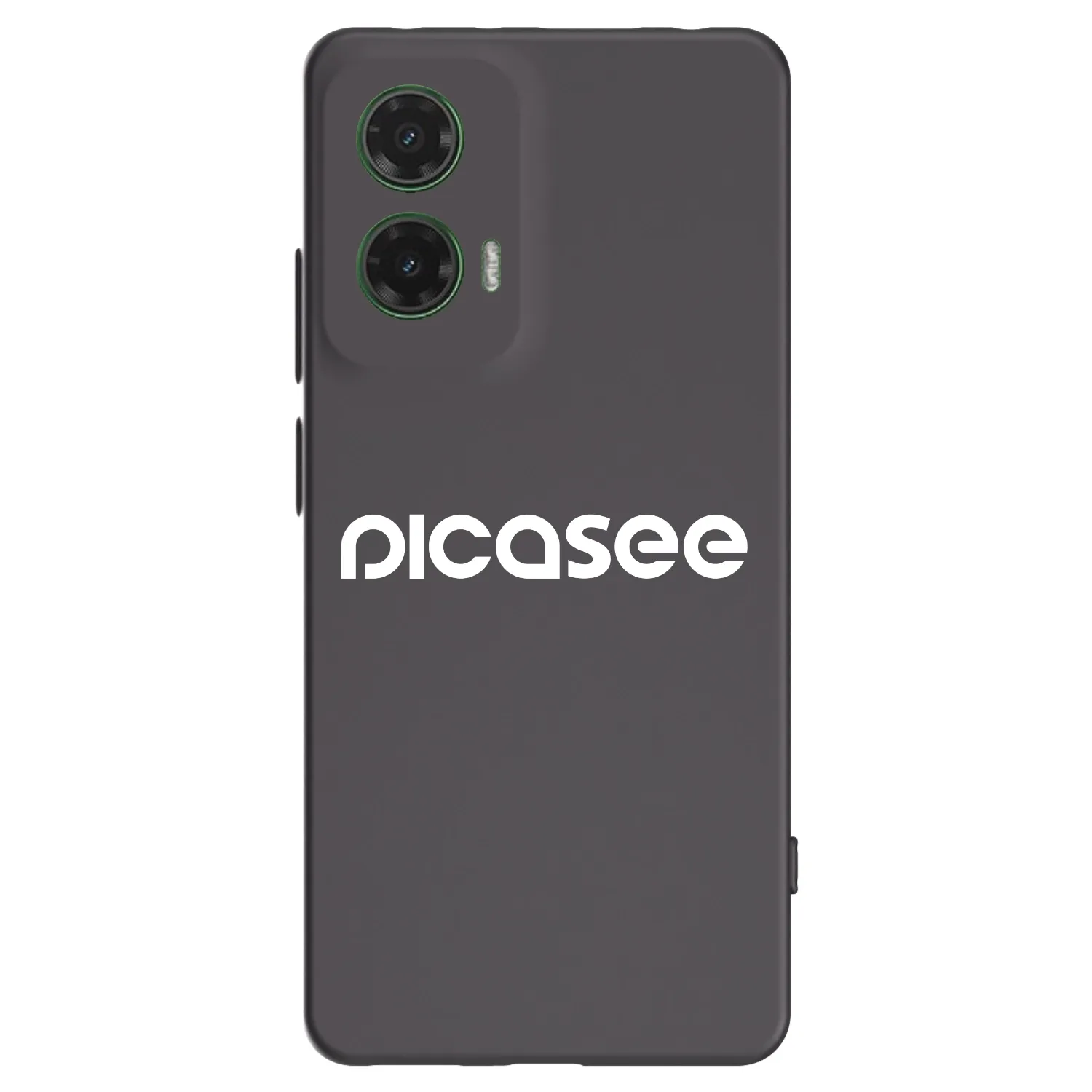 Picasee husă neagră din silicon pentru Motorola Moto G35 5G - Picasee - new logo - white