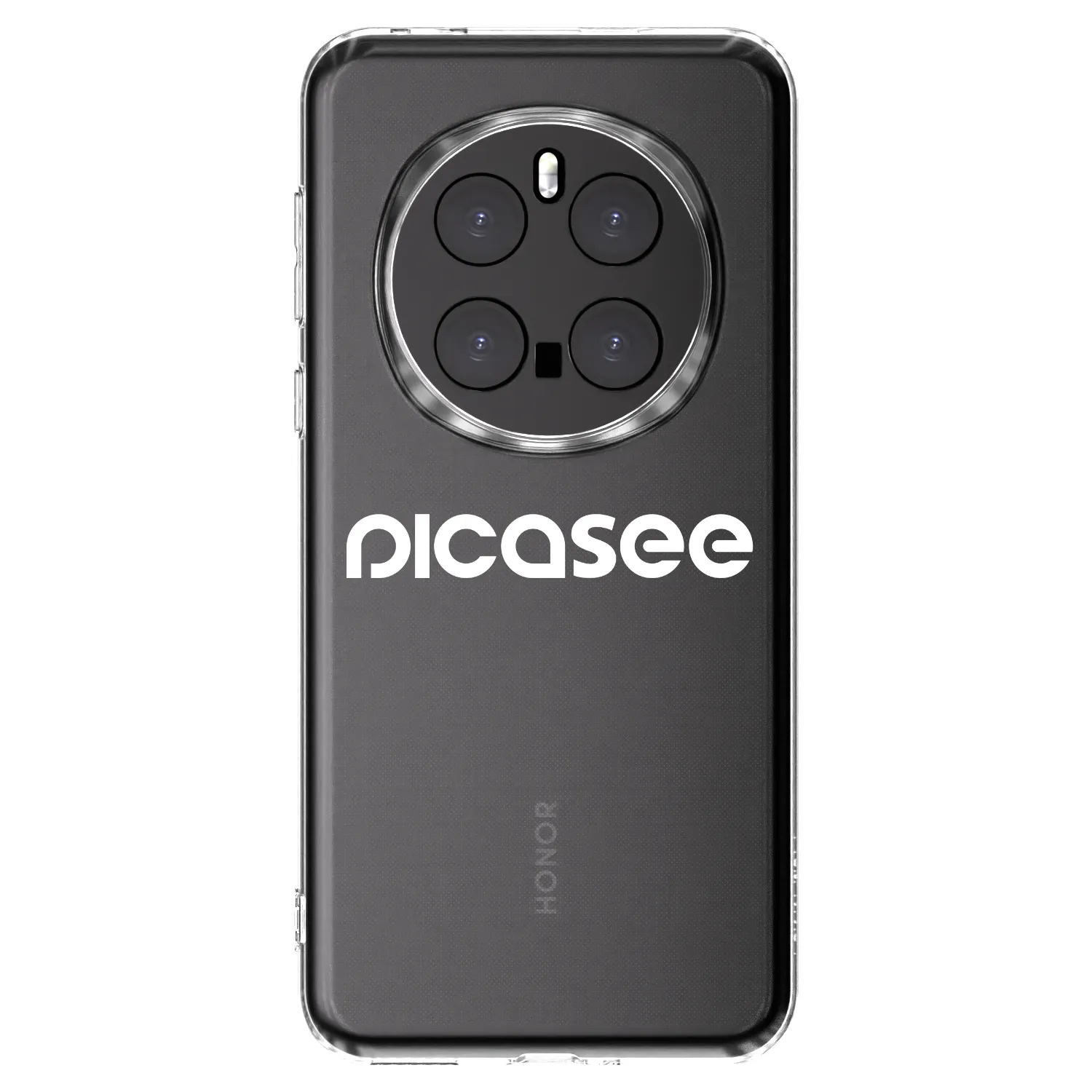 Picasee husă transparentă din silicon pentru Honor Magic7 Pro 5G - Picasee - new logo - white