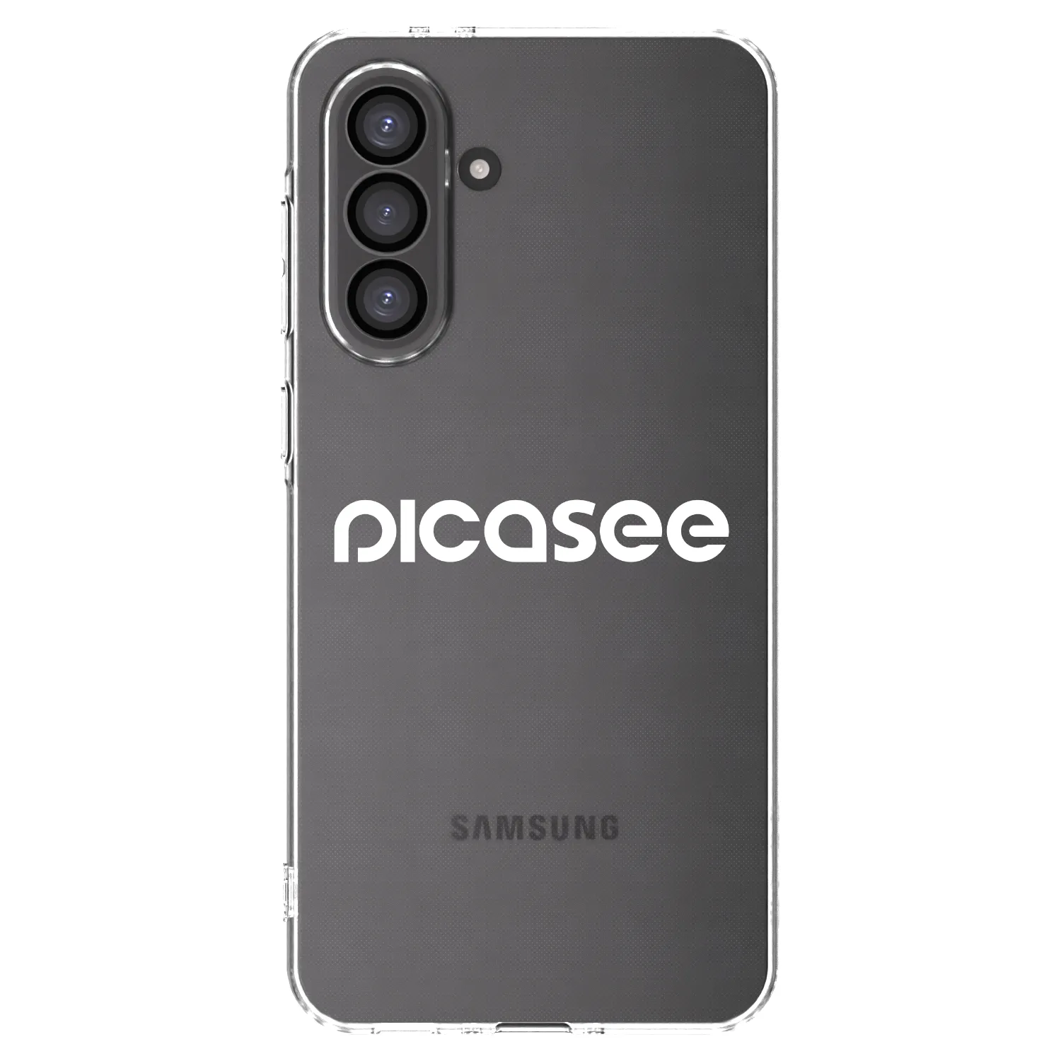 Picasee husă transparentă din silicon pentru Samsung Galaxy A56 5G A566B - Picasee - new logo - white