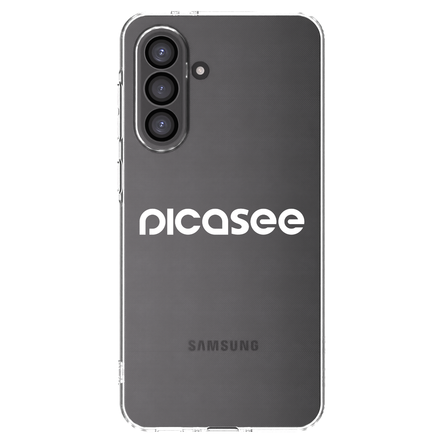 Picasee husă transparentă din silicon pentru Samsung Galaxy A36 5G - Picasee - new logo - white